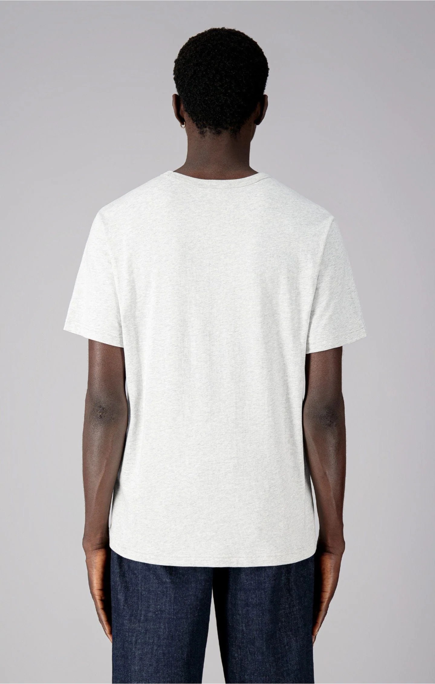 Champion Reverse Weave Classic Tee - Grey - Image 3