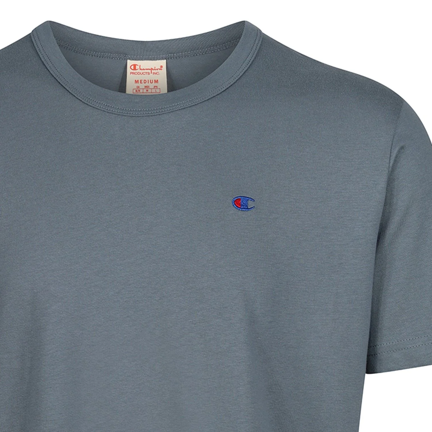 Champion Reverse Weave Classic Tee - Stormy Blue - Image 3