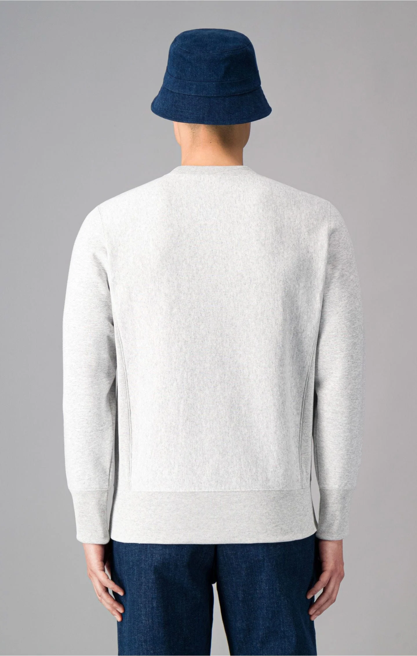 Champion Reverse Weave Crewneck Sweatshirt - Grey - Image 3