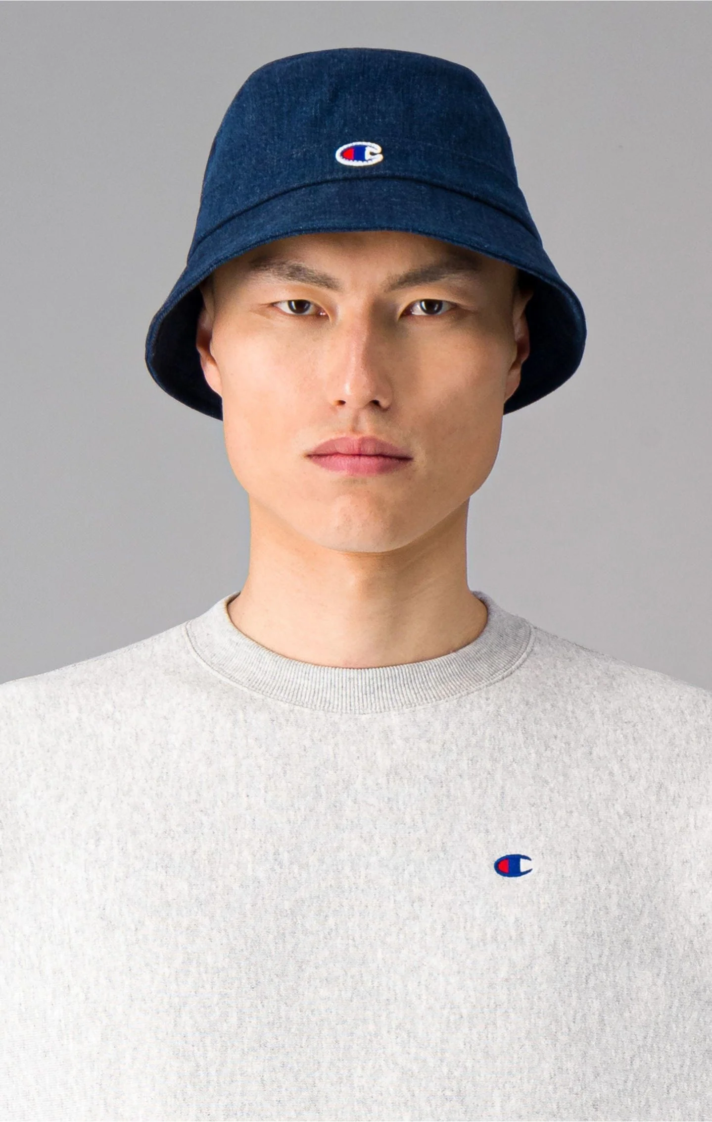 Champion Reverse Weave Crewneck Sweatshirt - Grey - Image 4