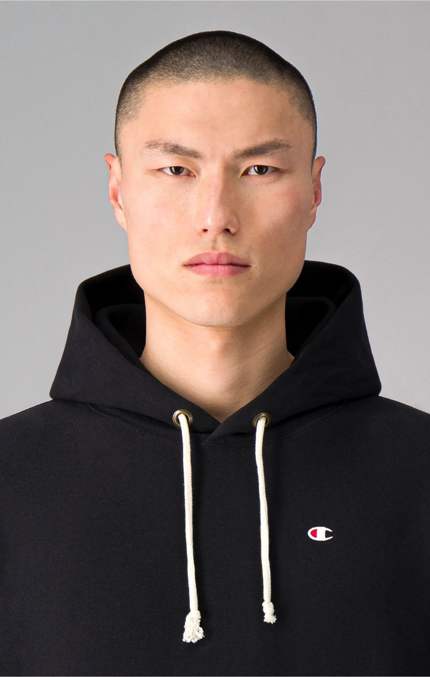 Champion Reverse Weave Hooded Sweatshirt - Black - Image 5