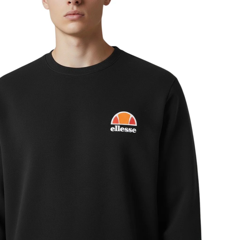 Ellesse Men's Premium Diveria Sweatshirt Black SHS02215 - Image 4