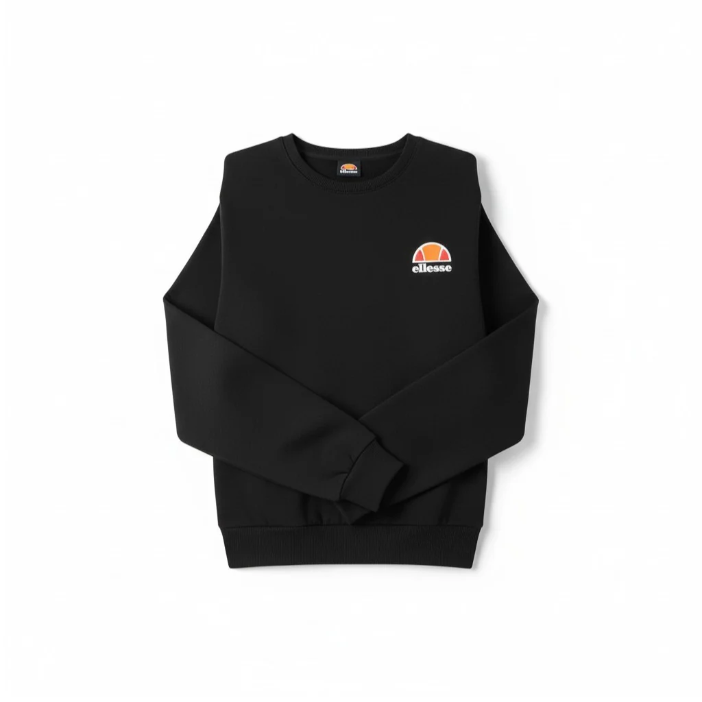 Ellesse Men's Premium Diveria Sweatshirt Black SHS02215 - Image 5