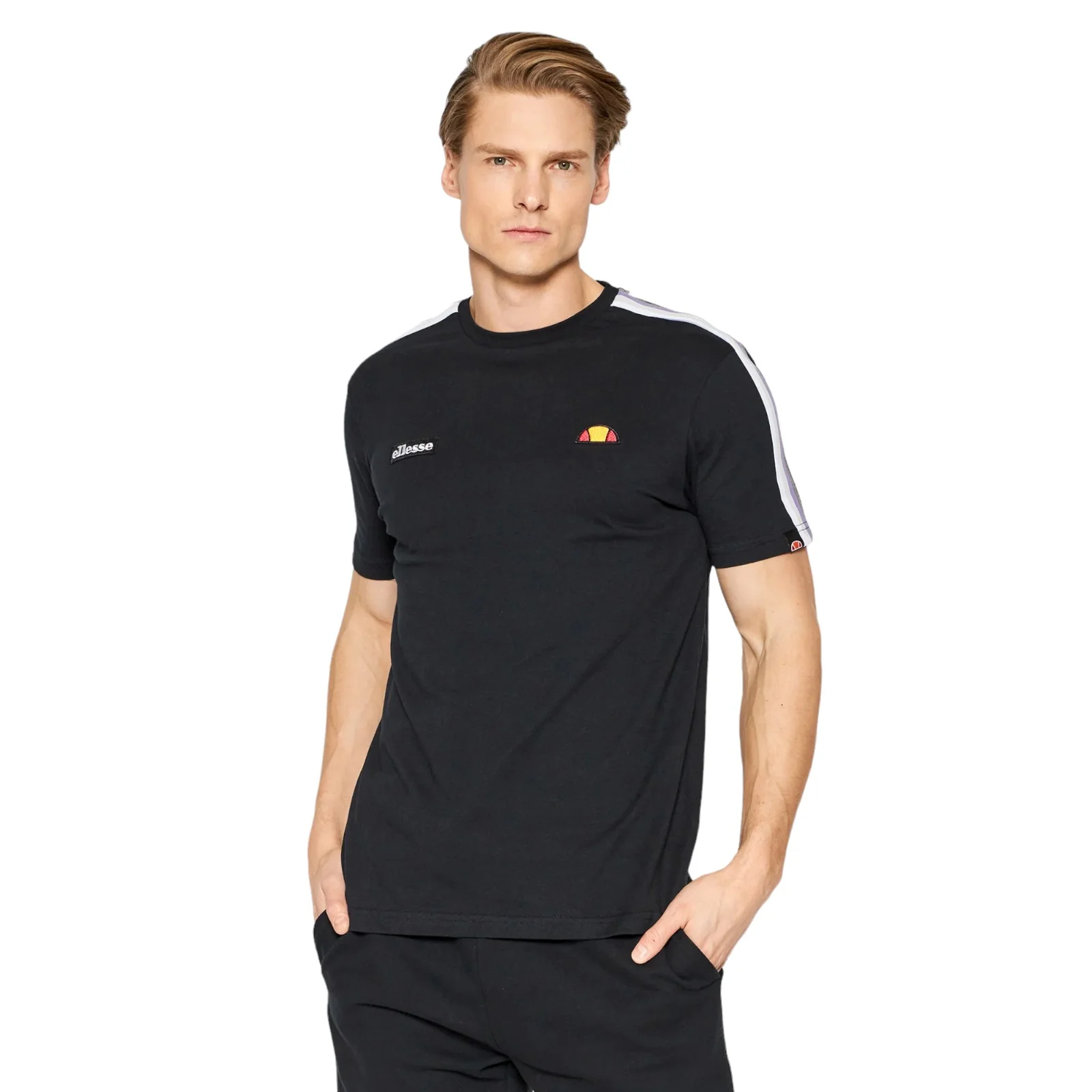 Ellesse La Versa T Shirt - Black - Image 4