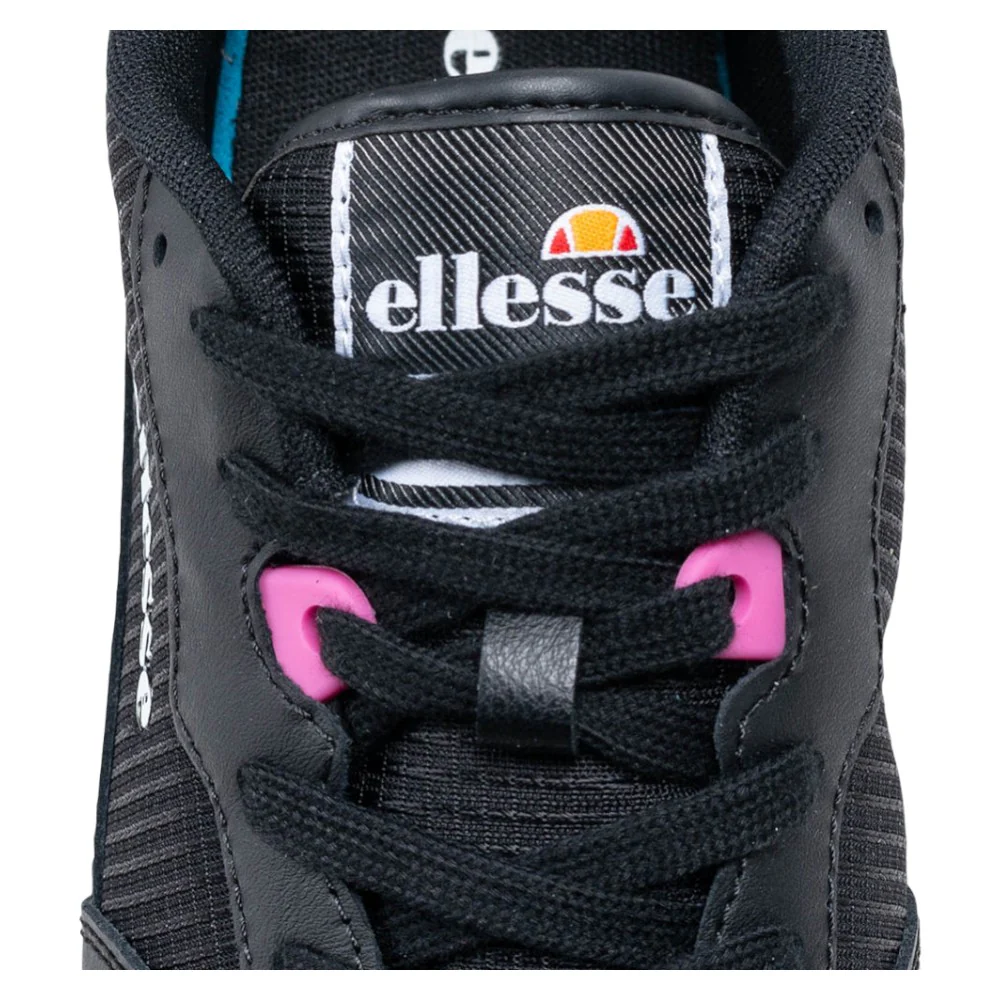 Ellesse Womens Tanker Cupsole Shoes - Black Pink - Image 4