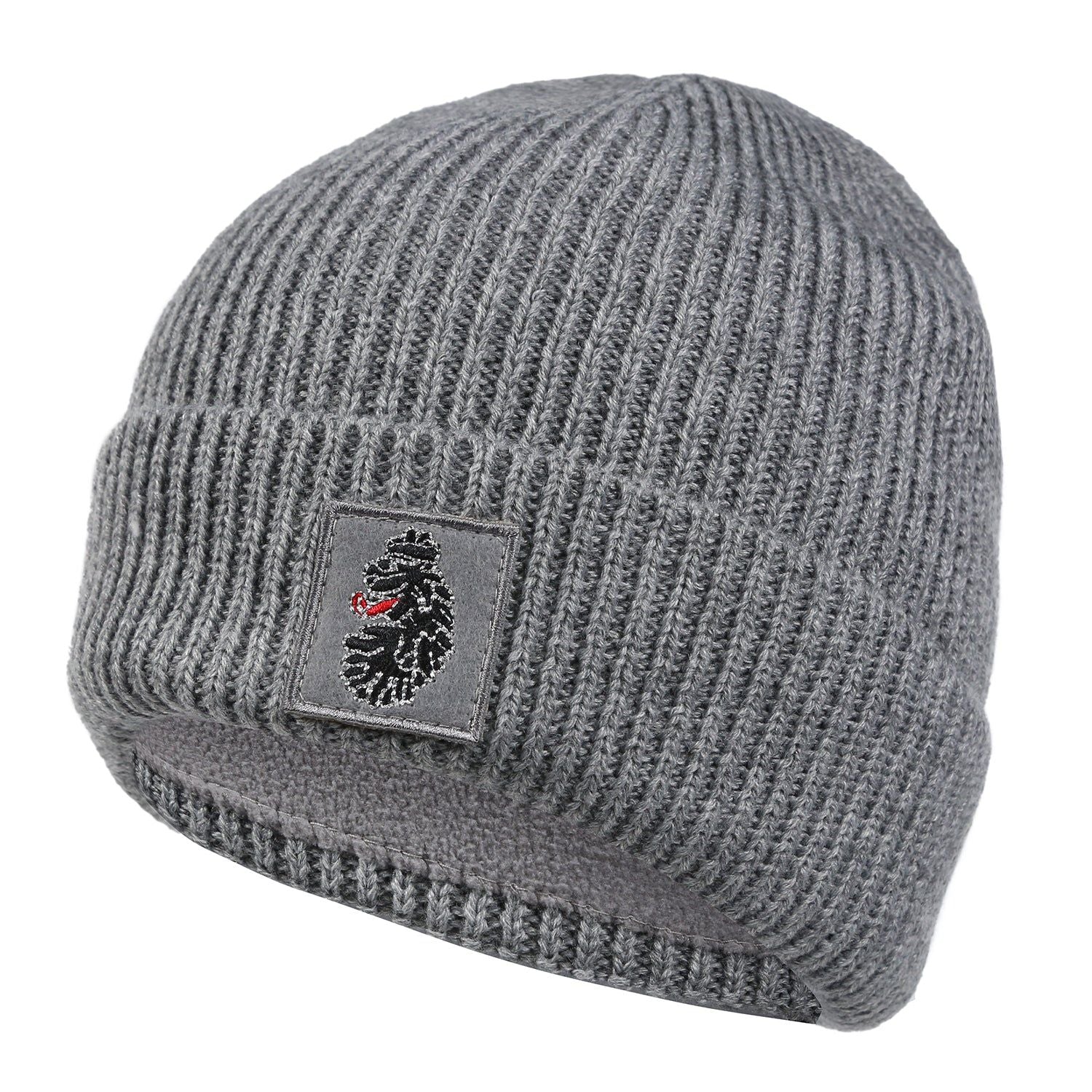 Luke 1977 Nash Rib Beanie - Mid Marl Grey