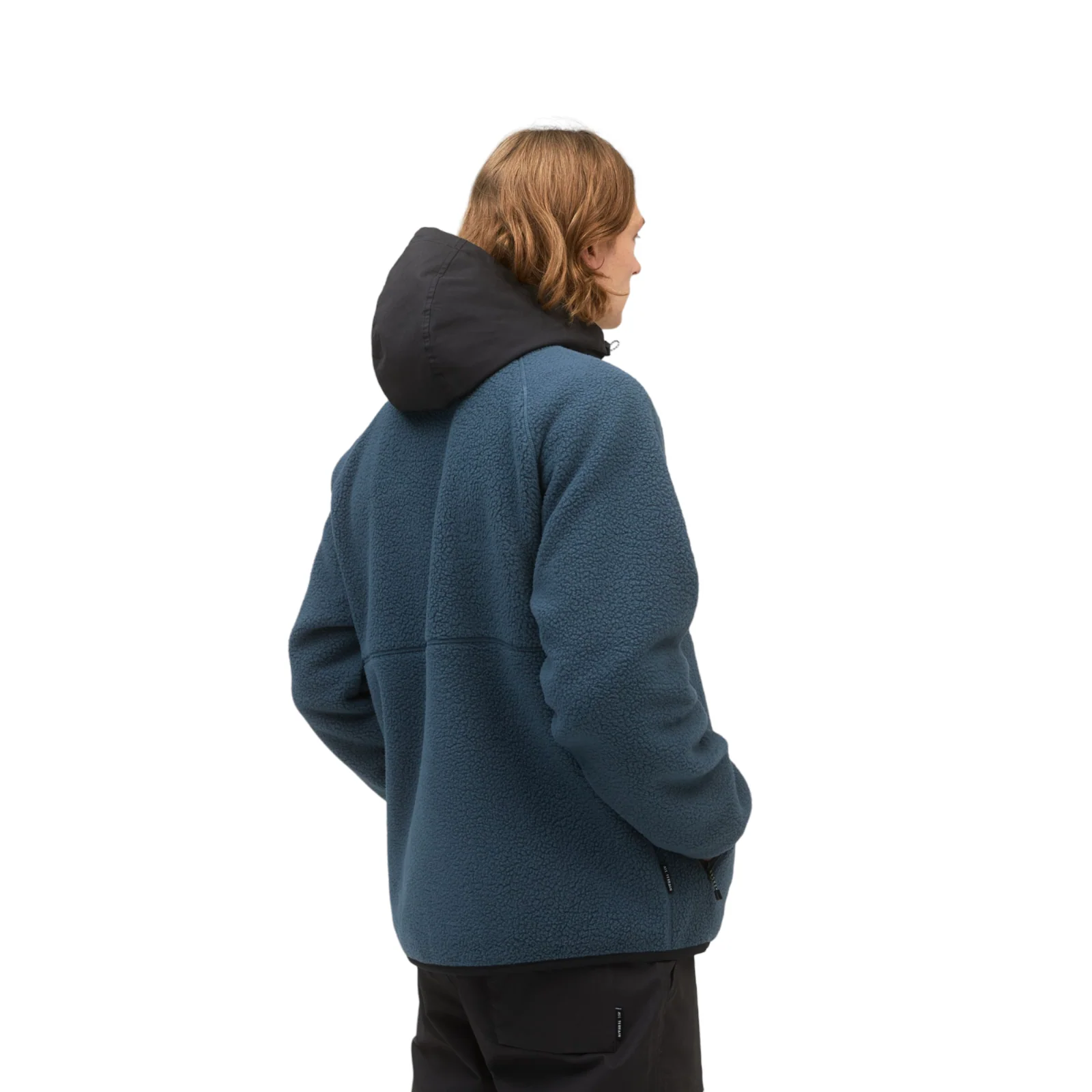 New Balance All Terrain High Pile Hybrid Sherpa Jacket - Blue - Image 3