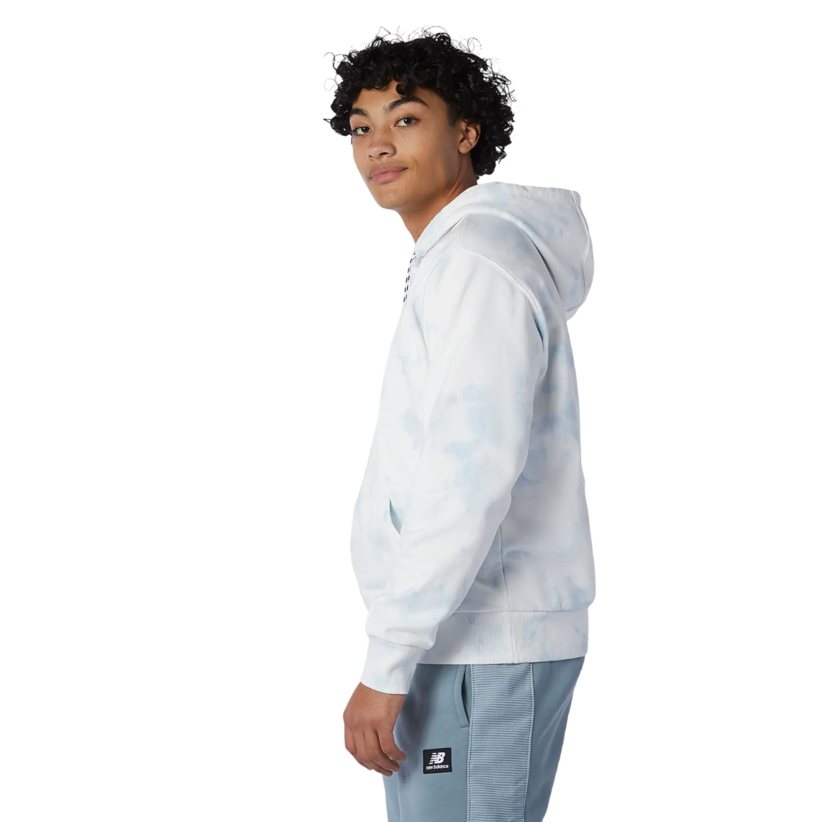 New Balance All Terrain Tie Dye Hoodie - White - Image 2