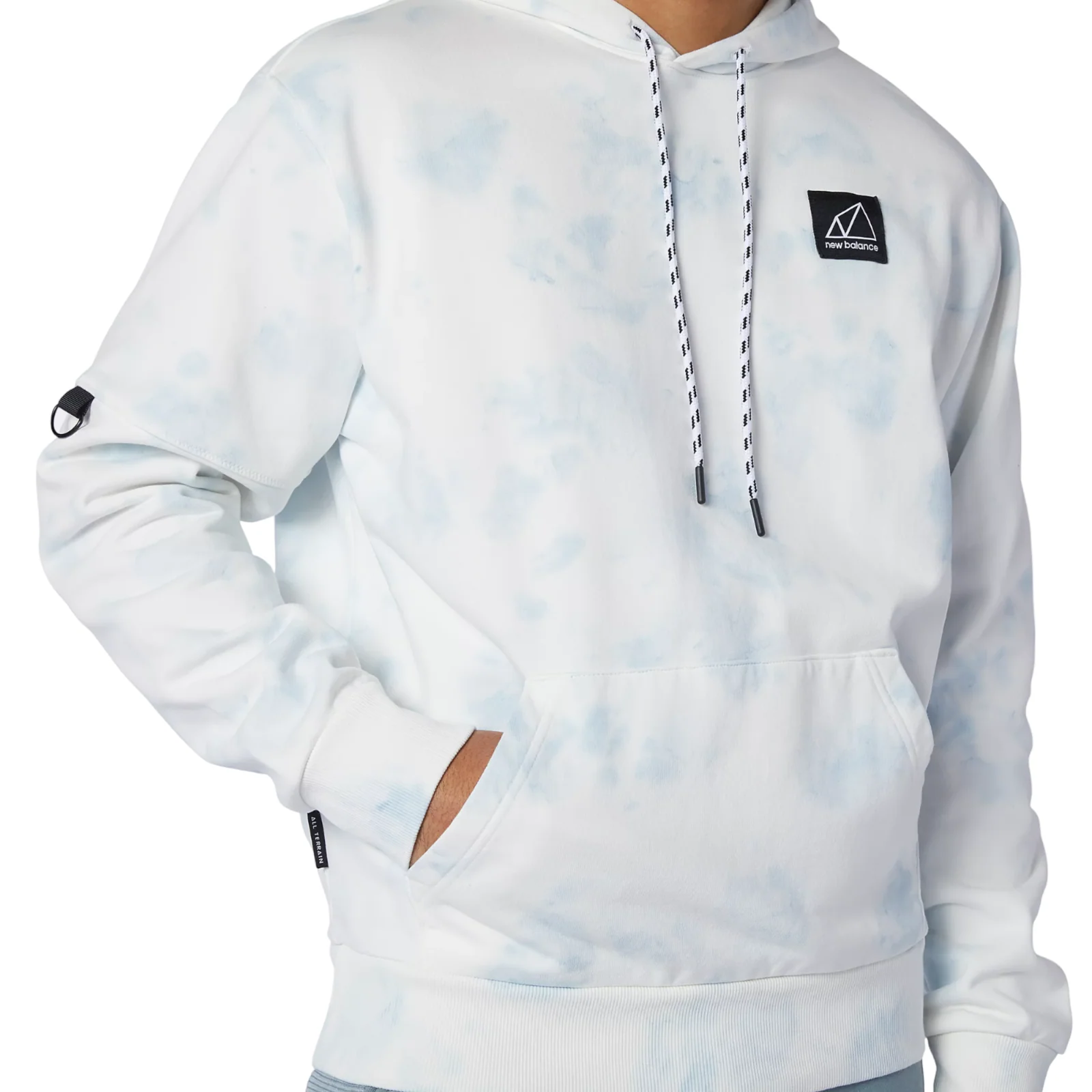 New Balance All Terrain Tie Dye Hoodie - White - Image 4