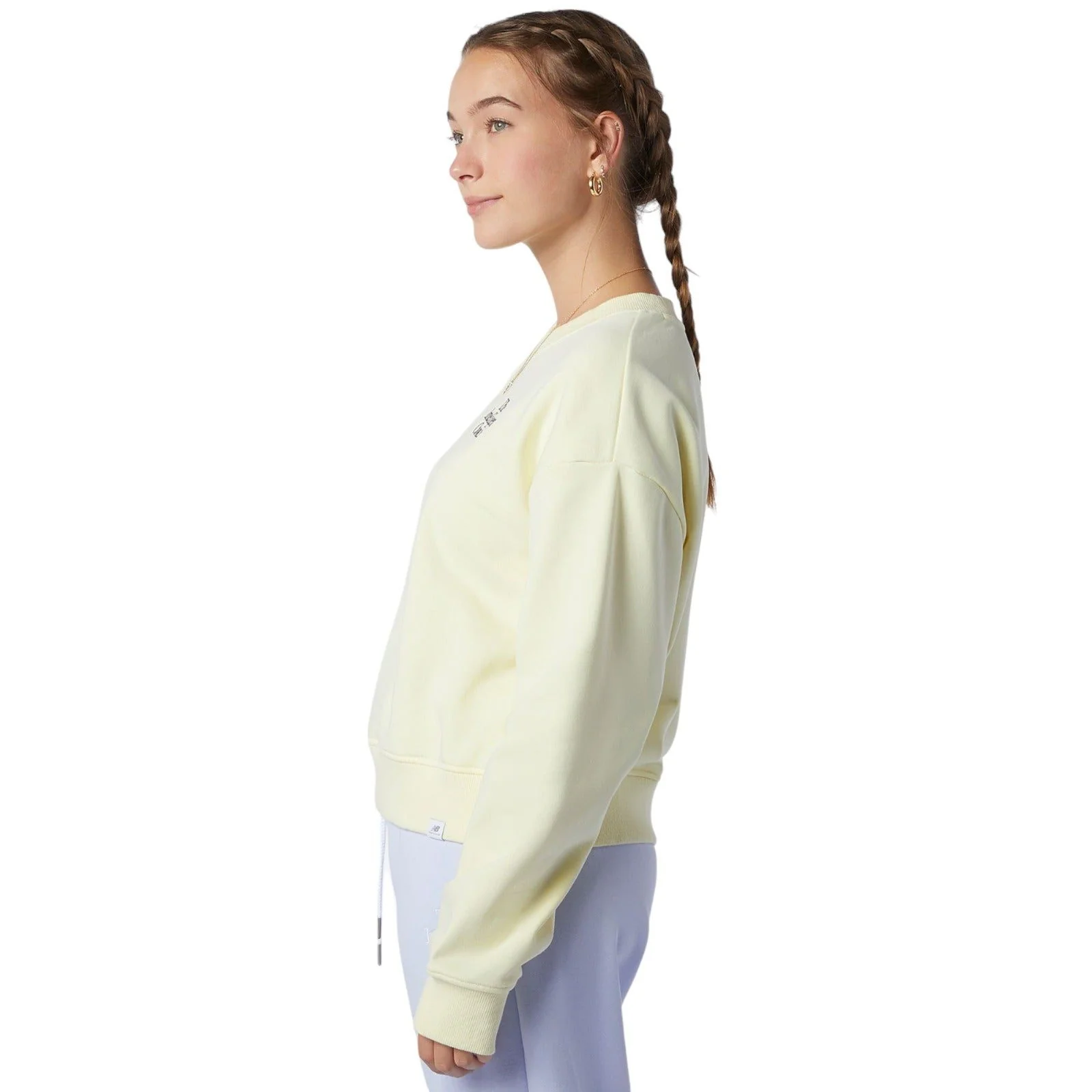 New Balance Athletics Intelligent Choice Crew - Saturn Yellow - Image 3