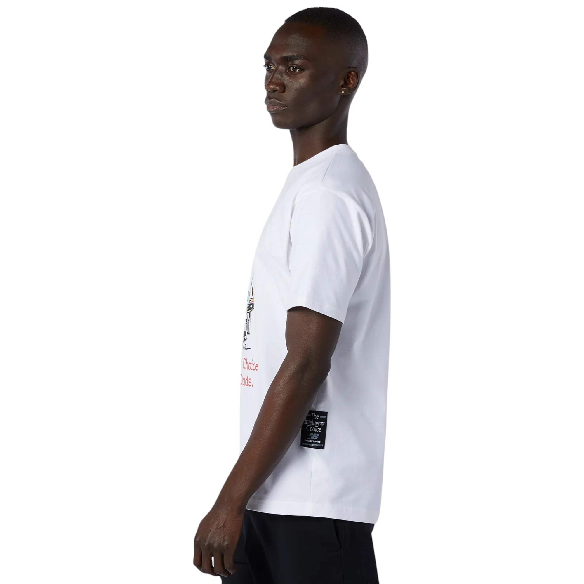 New Balance Athletics Levitzo Dad T-Shirt - White - Image 3