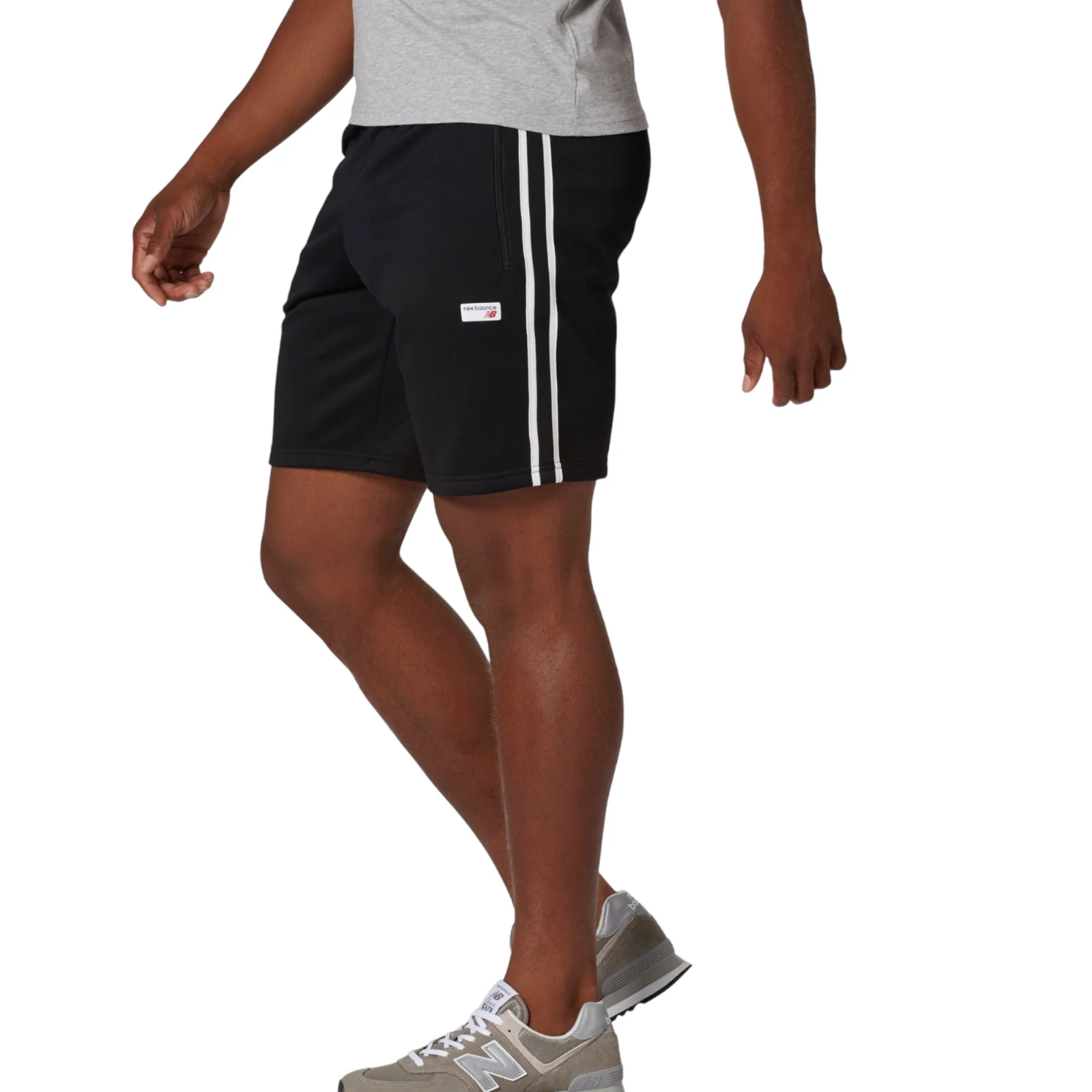 New Balance Athletics Retro Casual Shorts - Black - Image 6