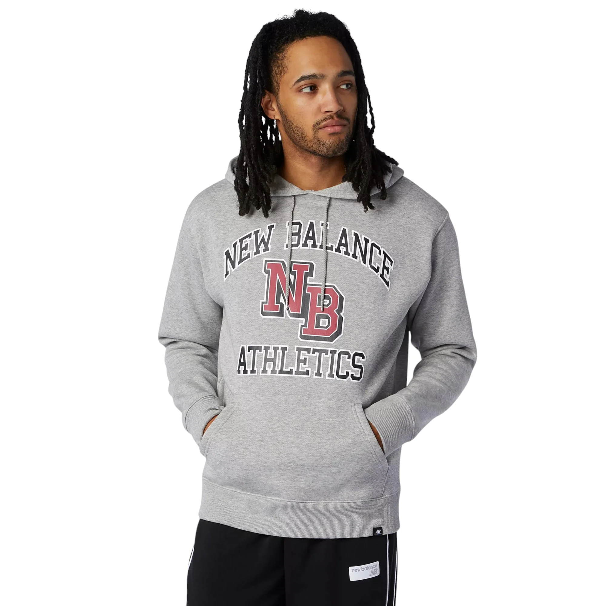 New Balance Athletics Varsity Pack Hoodie - Grey - Image 2