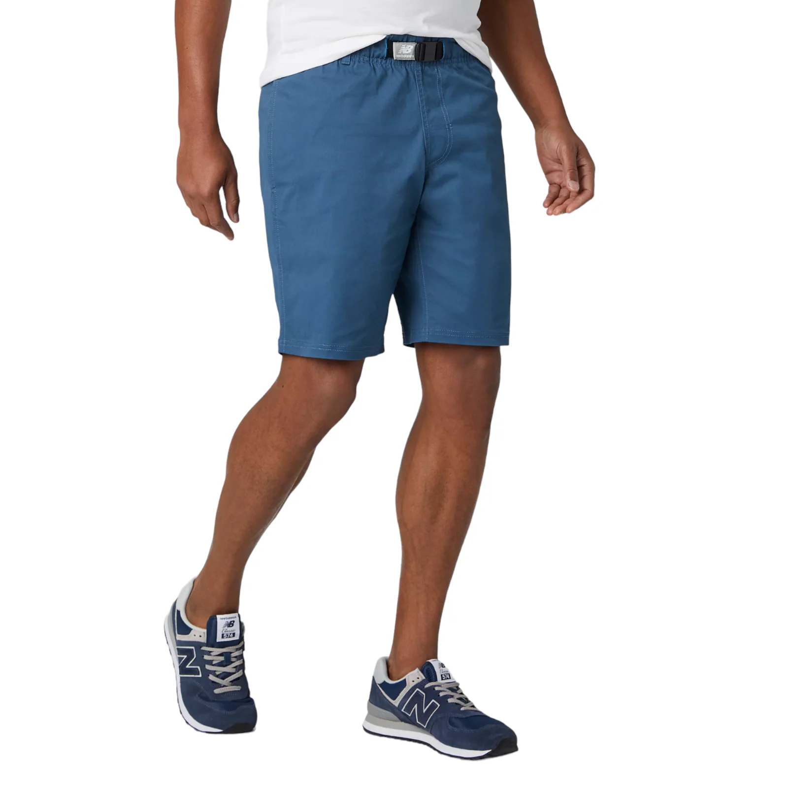 New Balance Athletics Woven Cotton Shorts - Blue - Image 3