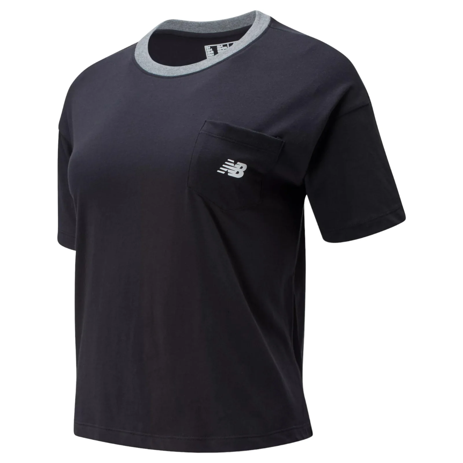New Balance Chest Logo Short Sleeve Tee - Black