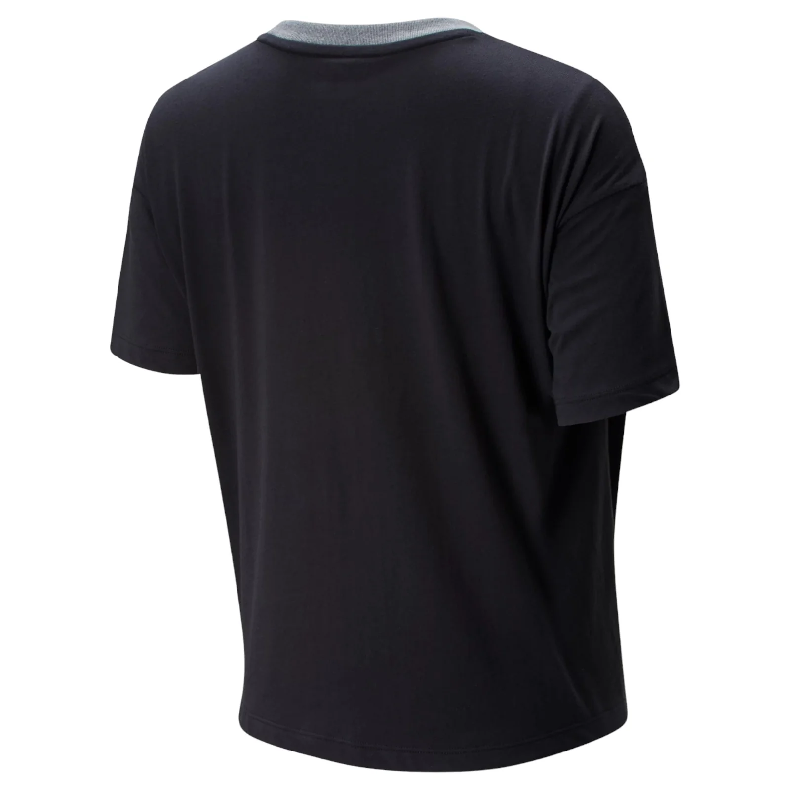 New Balance Chest Logo Short Sleeve Tee - Black - Image 2