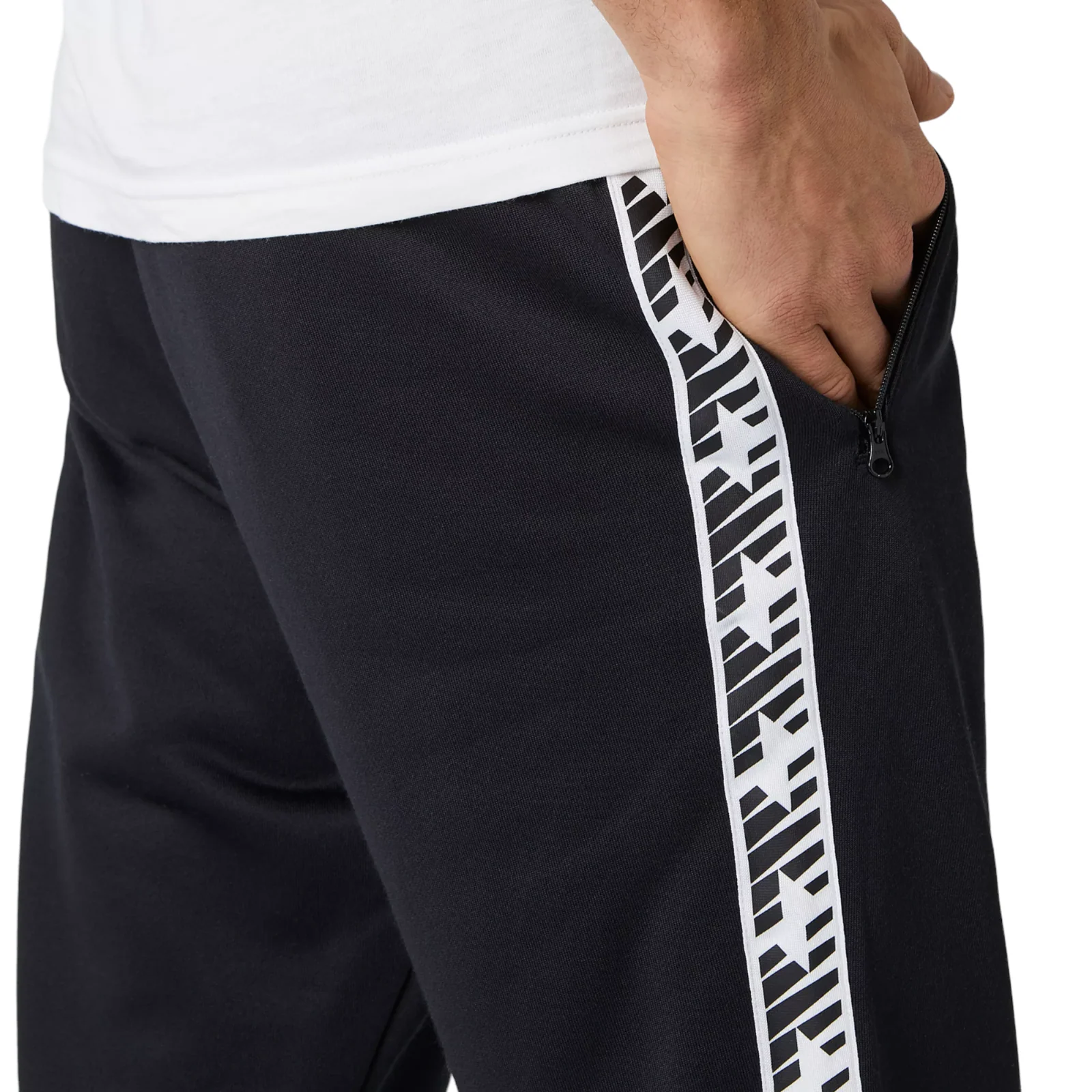 New Balance Essentials Track Pant - Black White - Image 6