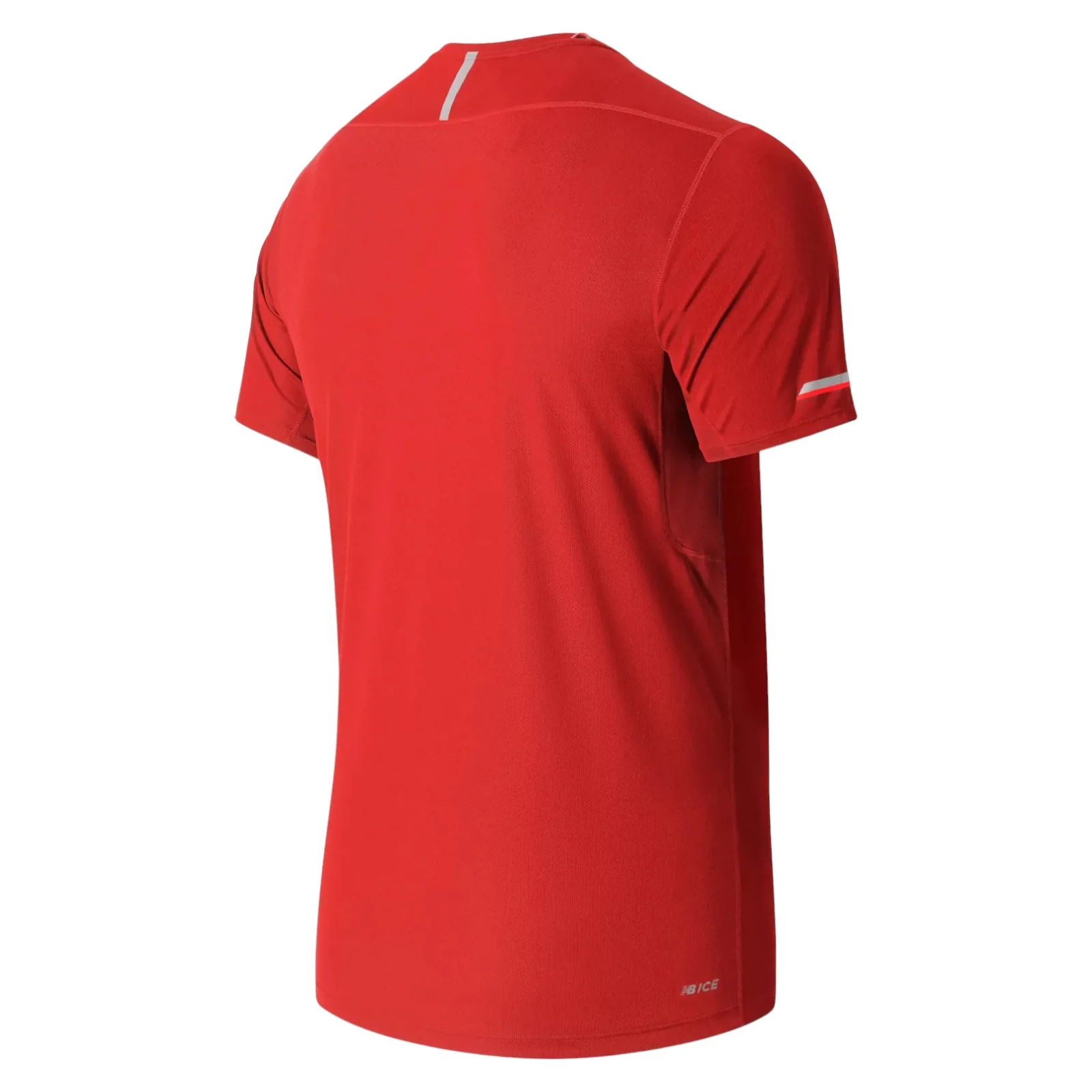 New Balance Ice Short Sleeve Tee New York Marathon - Red - Image 2