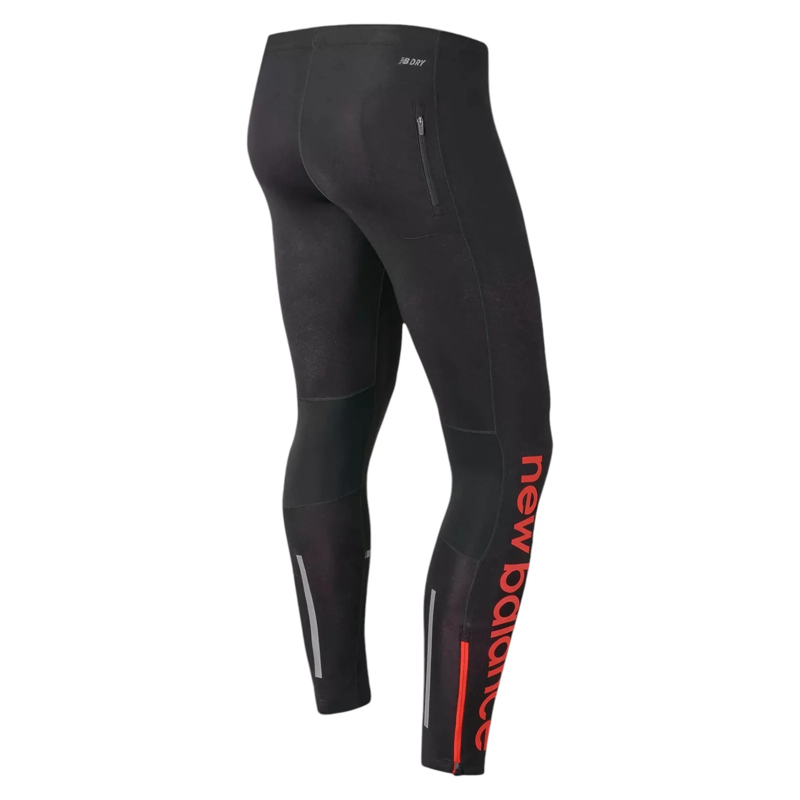 New Balance Men's Impack Running Tights - Black - Image 2