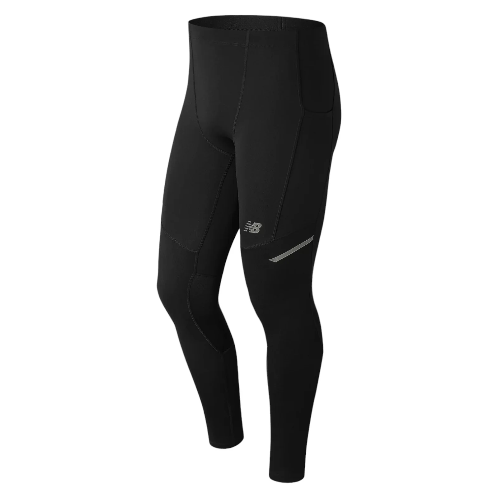 New Balance Men's Impact Tights - Black - Image 2
