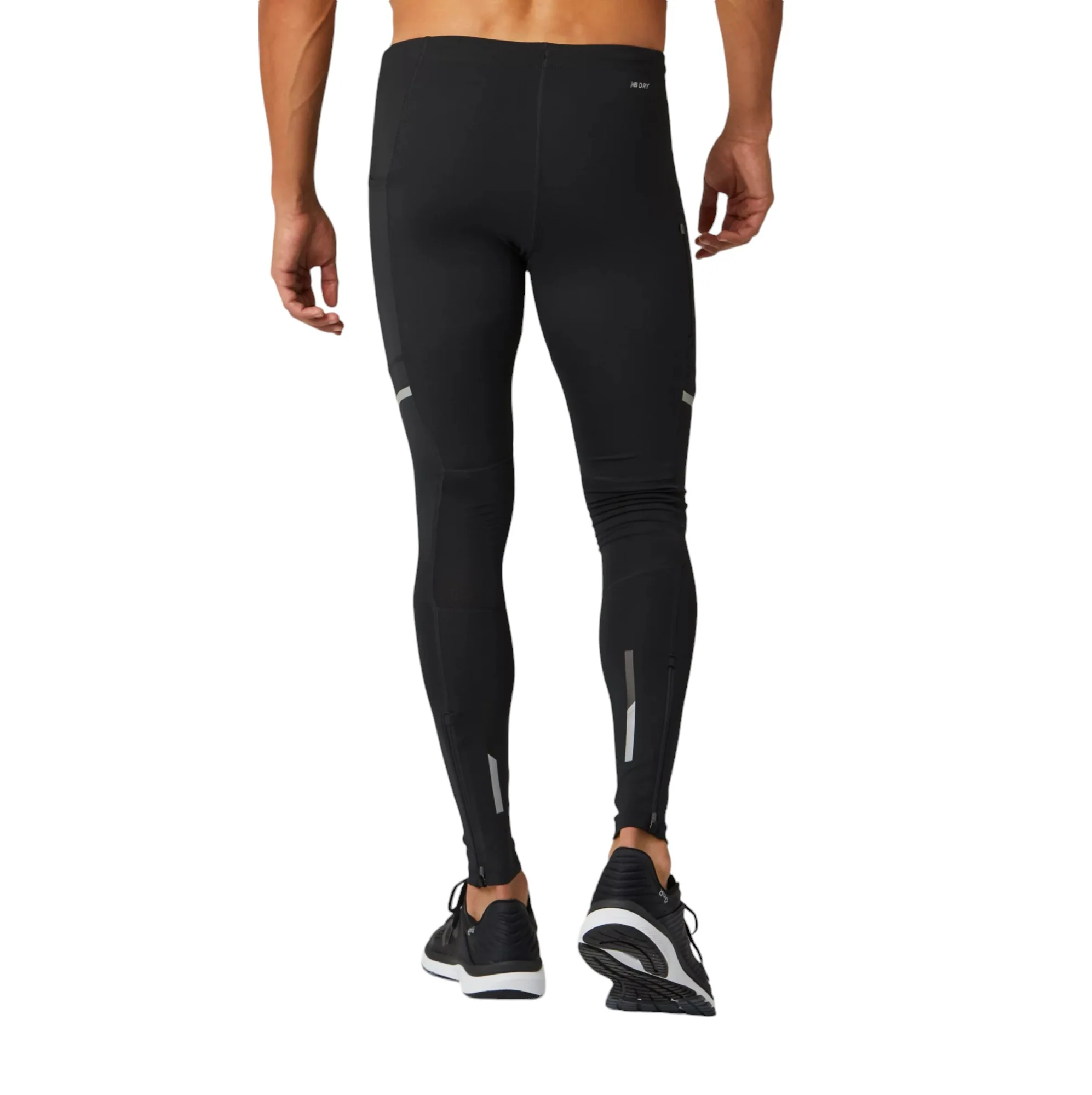New Balance Men's Impact Tights - Black - Image 5