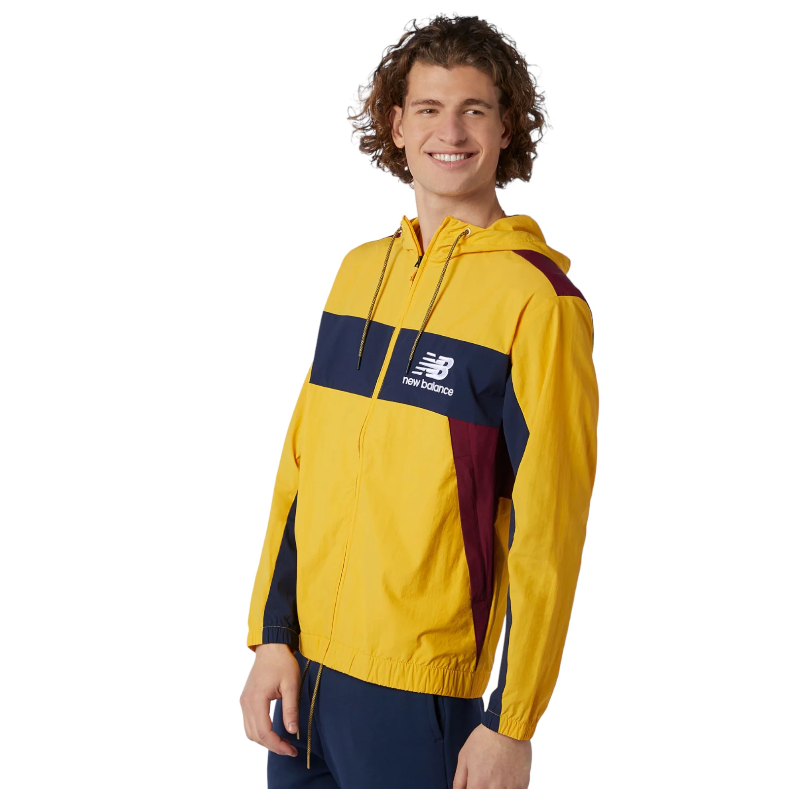 New Balance NB Athletics Higher Learning Windbreaker - Yellow - Image 3