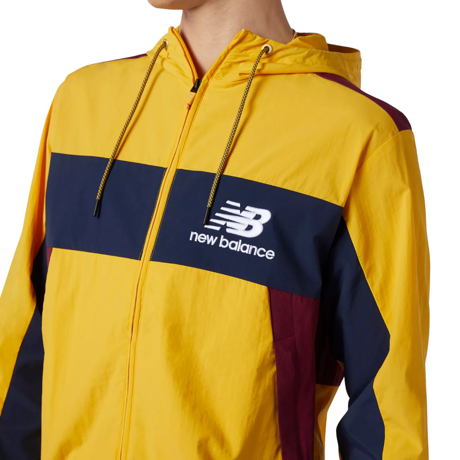 New Balance NB Athletics Higher Learning Windbreaker - Yellow - Image 4