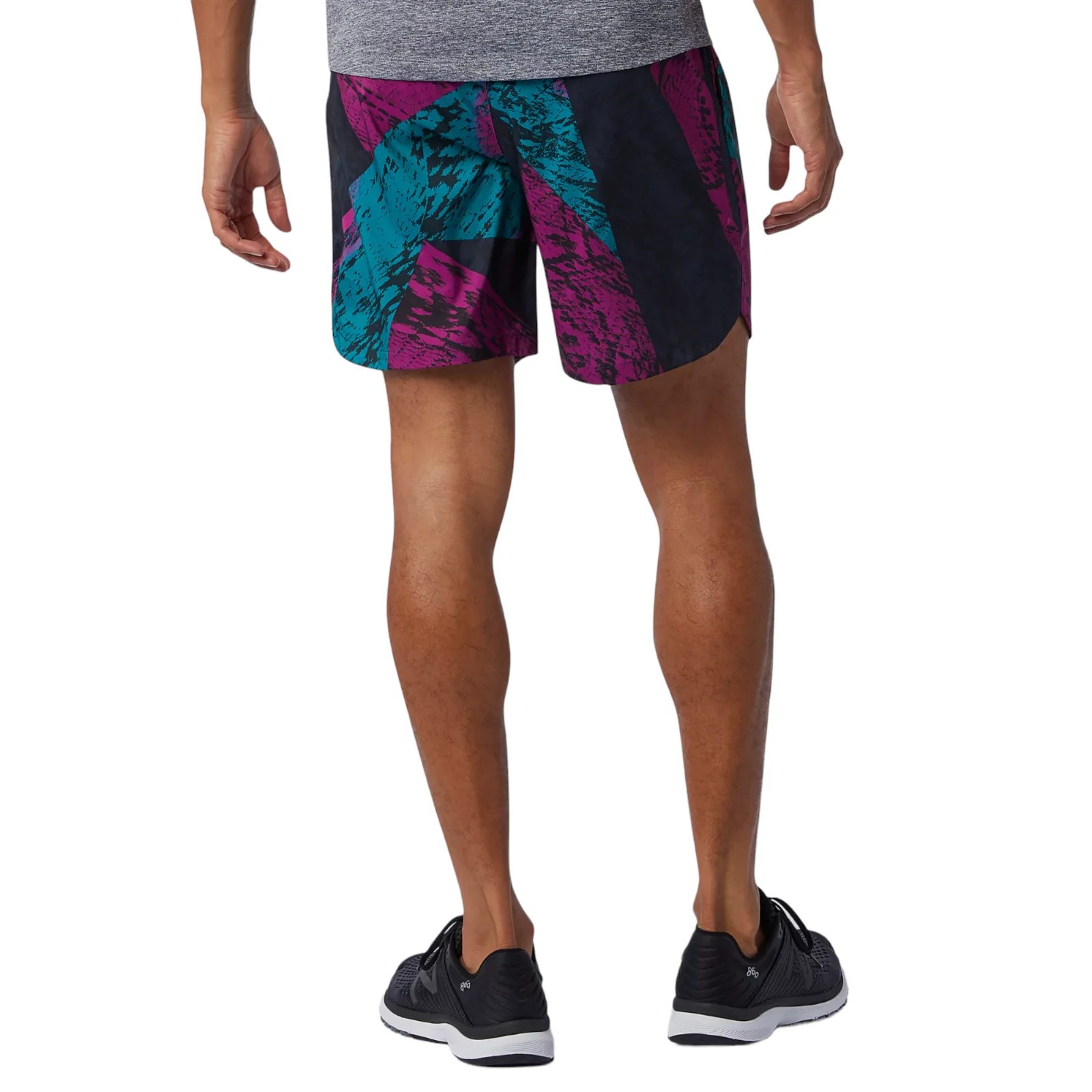New Balance Printed Fast Flight 7 inch 2 In 1 Short - Jewel Pink - Image 4