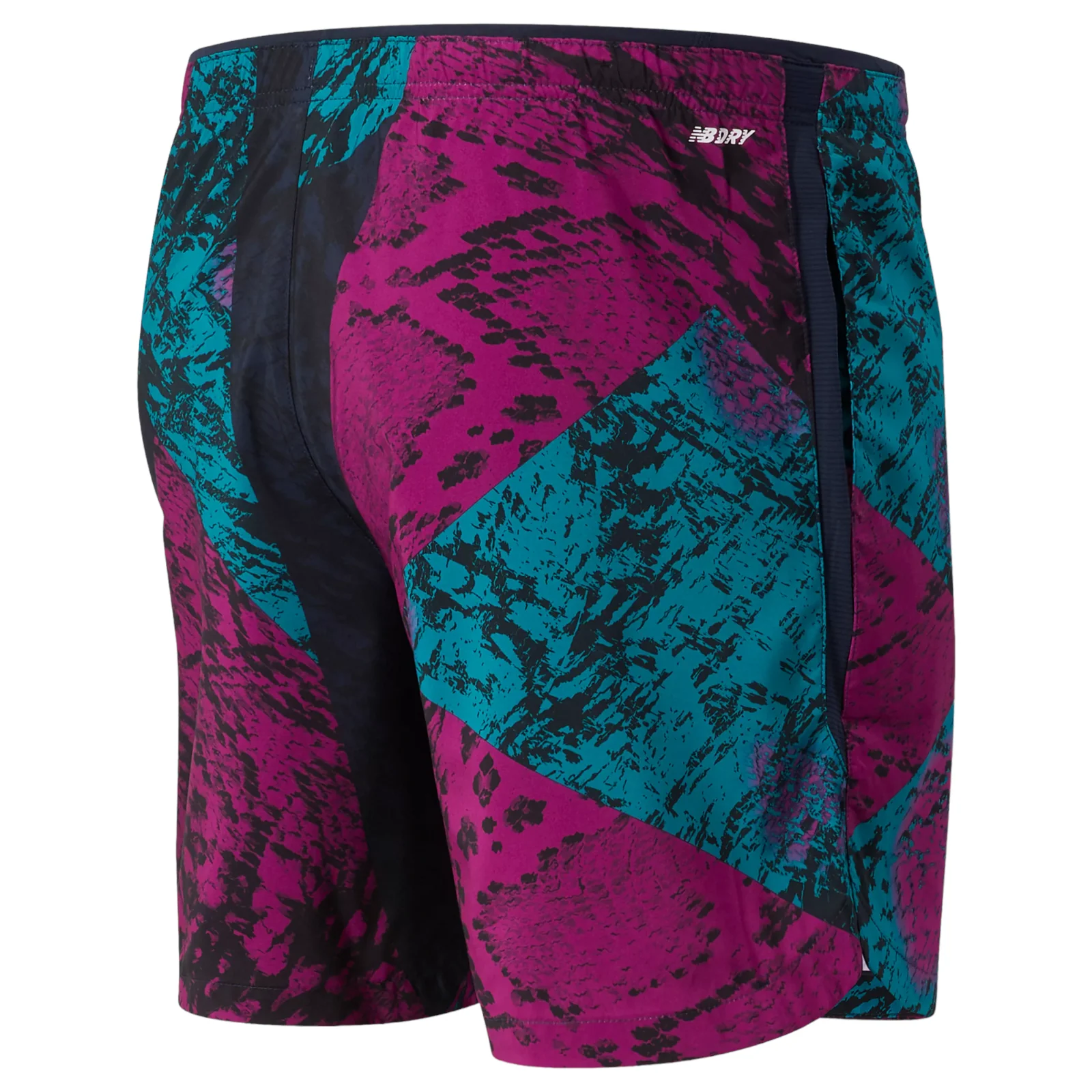 New Balance Printed Fast Flight 7 inch 2 In 1 Short - Jewel Pink - Image 6