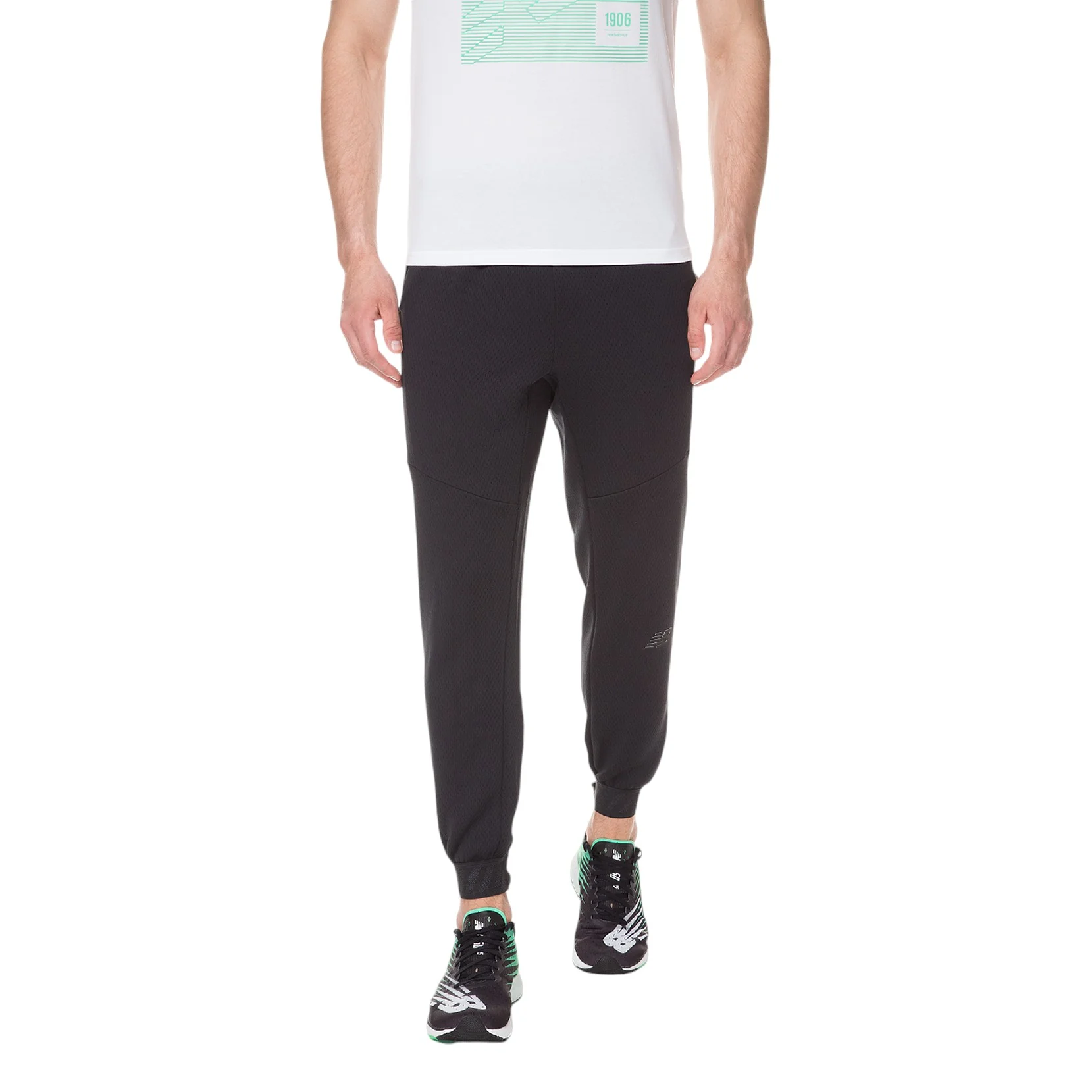 New Balance Rightweight Double Knit Pants - Black - Image 3