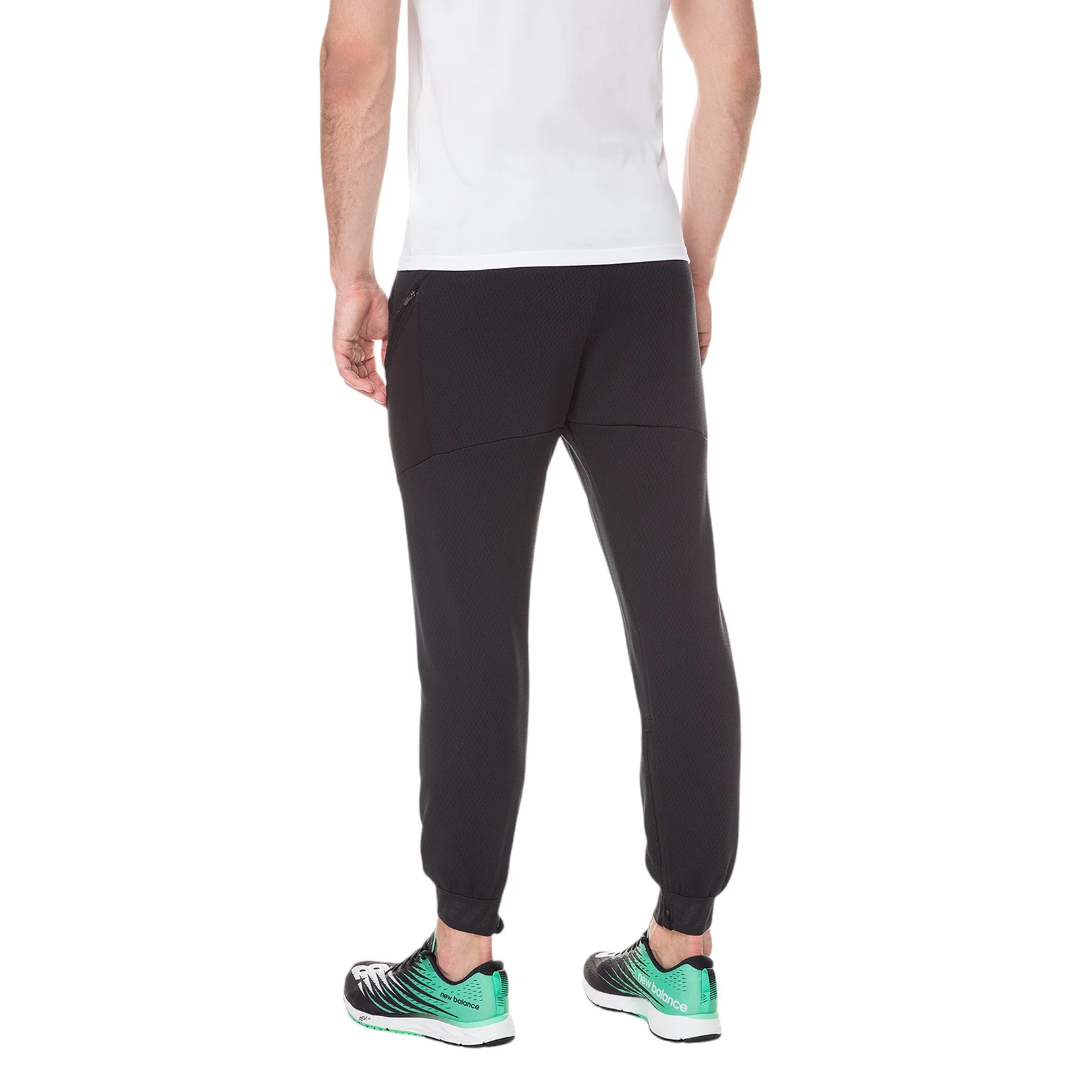 New Balance Rightweight Double Knit Pants - Black - Image 4