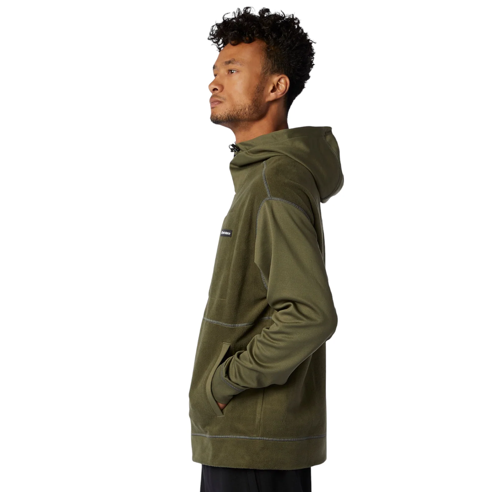 New Balance Sport Style Micro Fleece Jacket - Green - Image 4