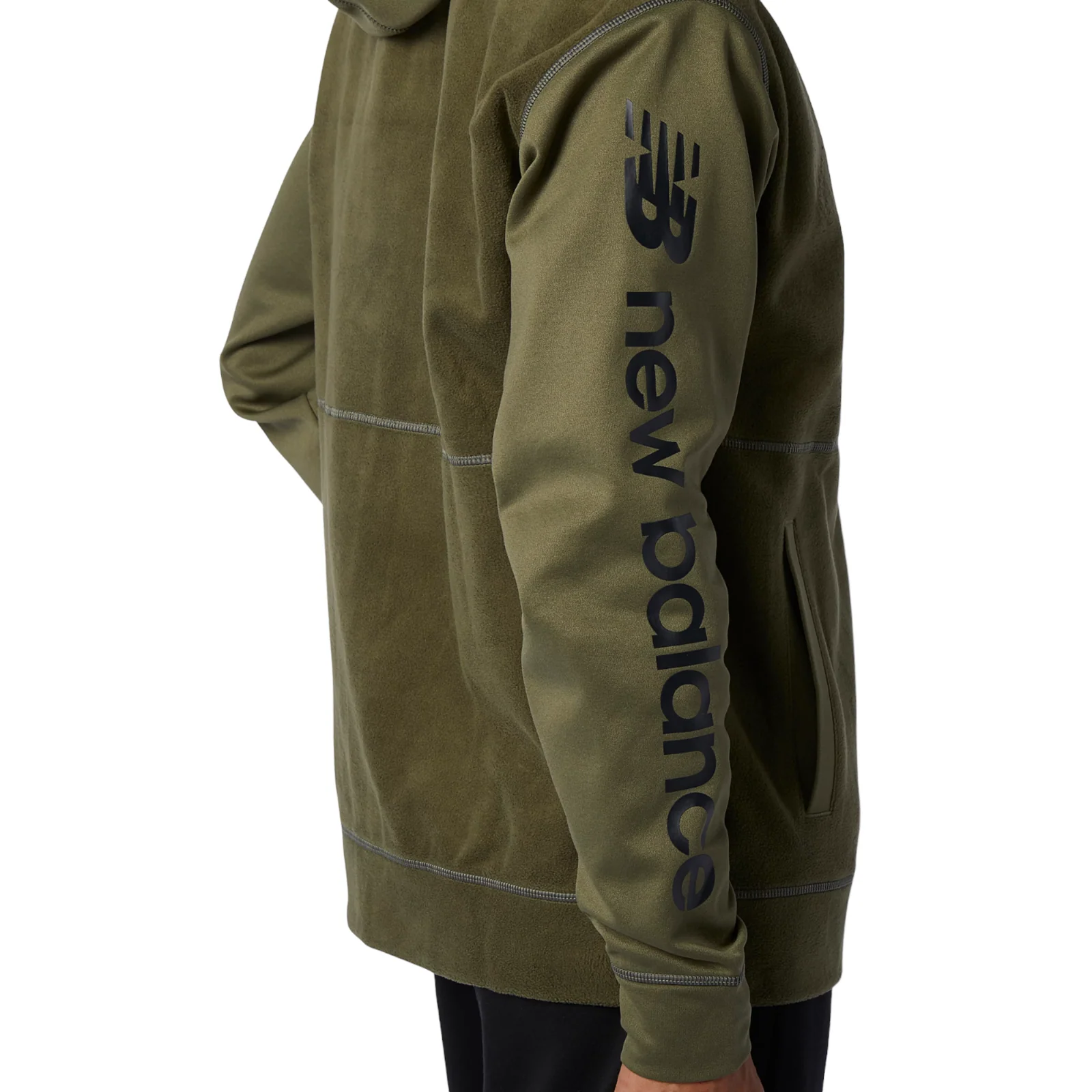 New Balance Sport Style Micro Fleece Jacket - Green - Image 6