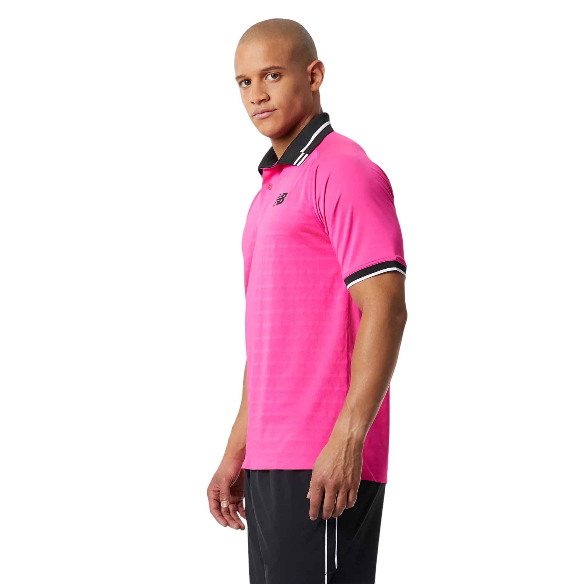 New Balance Tournament Polo Shirt - Pink - Image 2