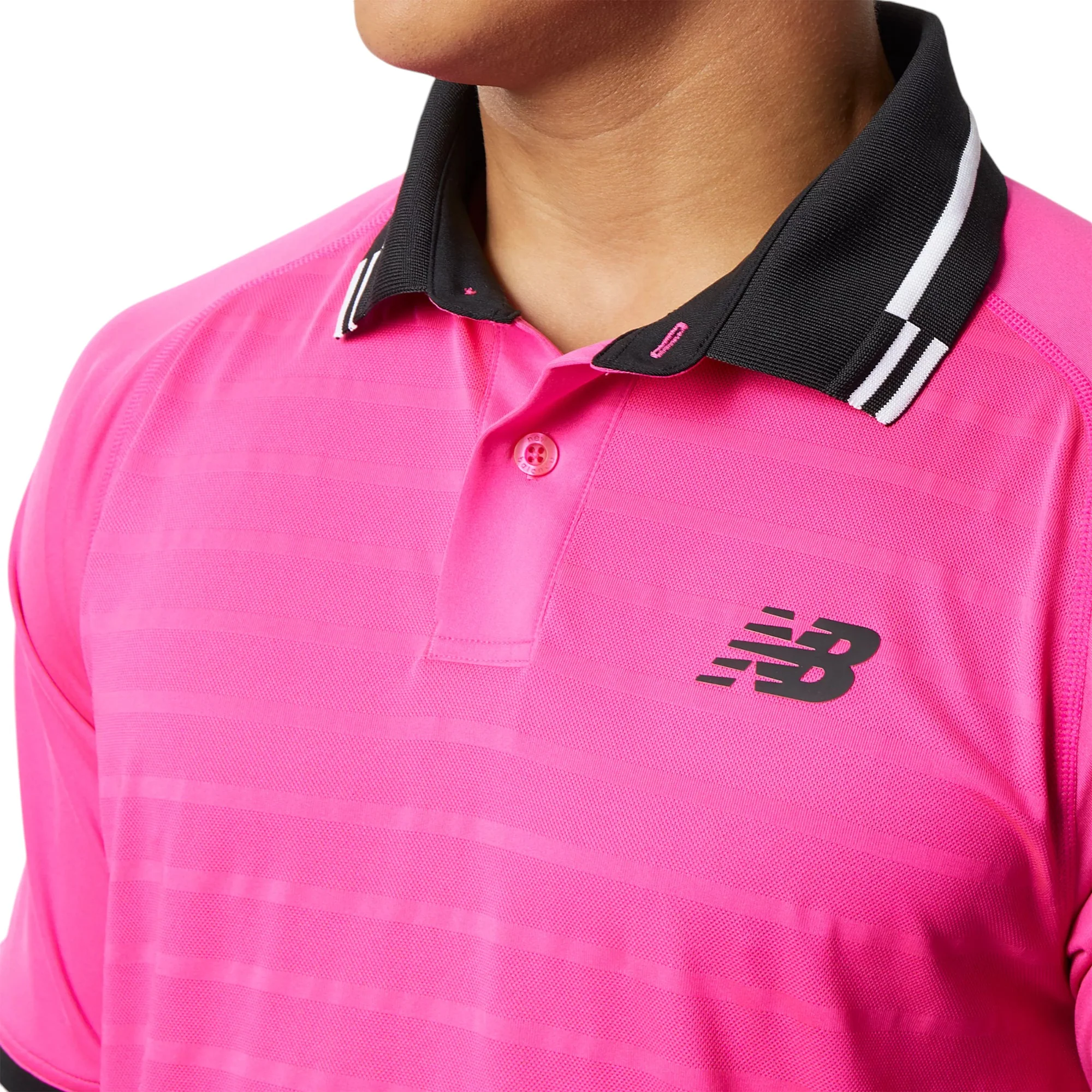 New Balance Tournament Polo Shirt - Pink - Image 4