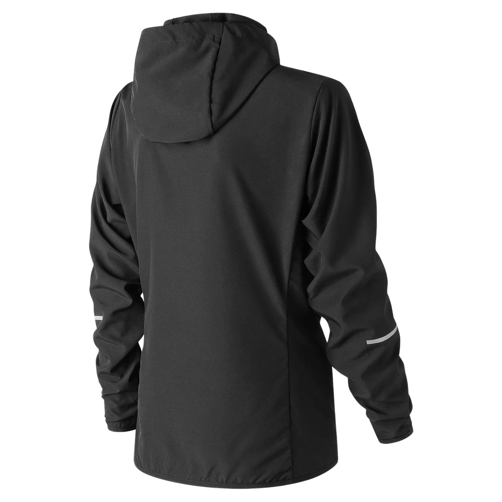 New Balance Womens Core Run Lightweight Jacket - Black - Image 2