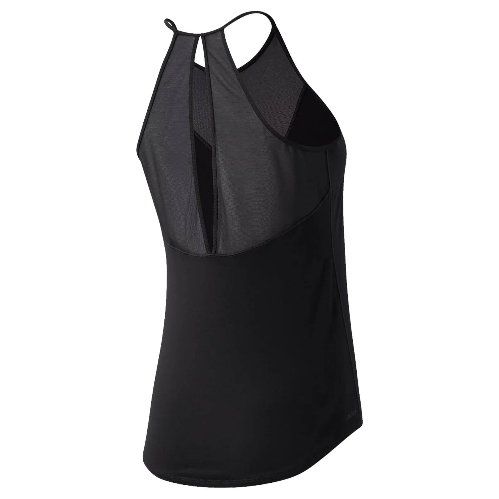 New Balance Womens Determination Shadow Tank Top - Black - Image 5