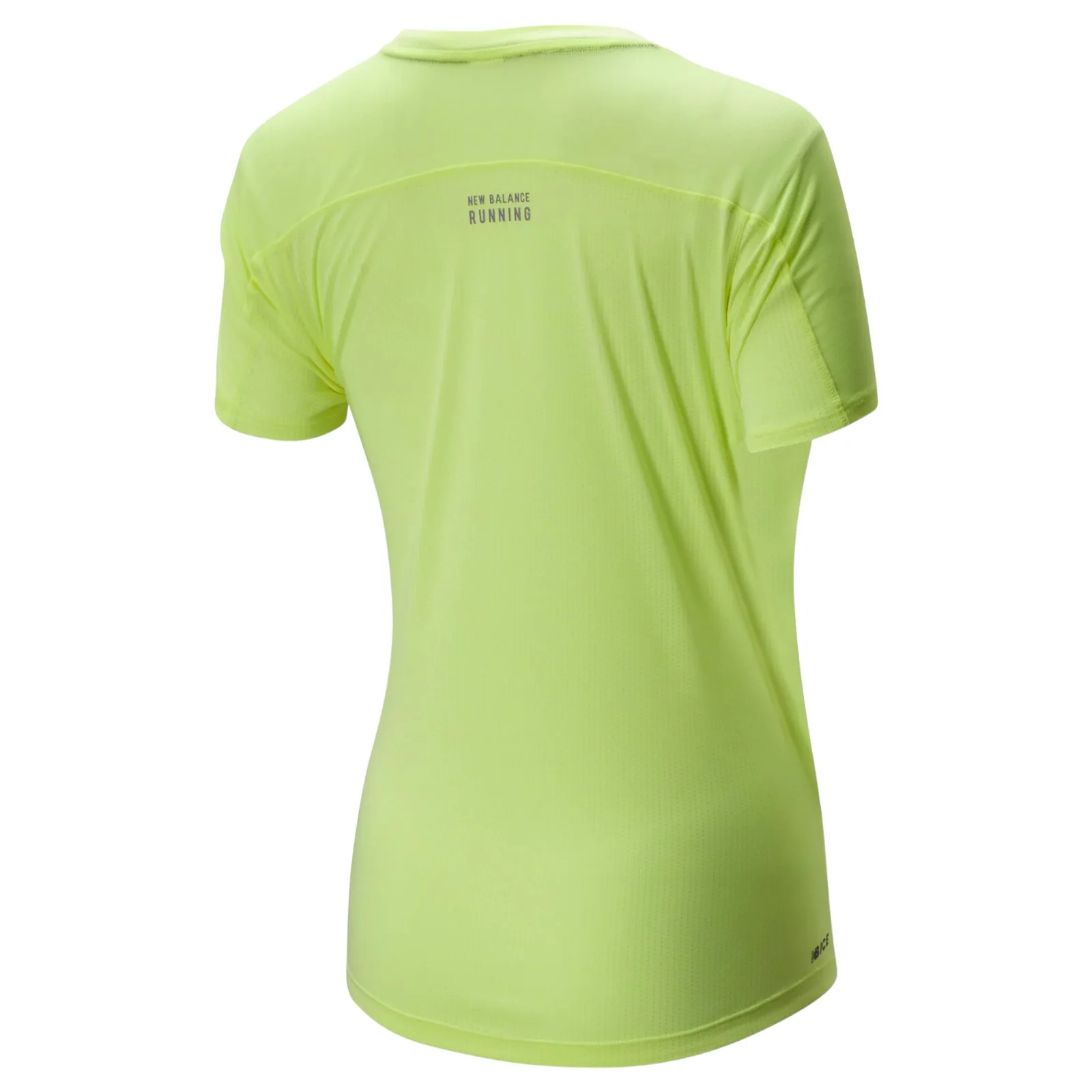 New Balance Women's Impact Run Short Sleeve T Shirt - Green - Image 2
