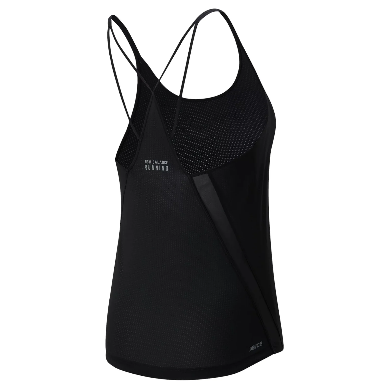 New Balance Womens Impact Run Tank Top - Black - Image 2