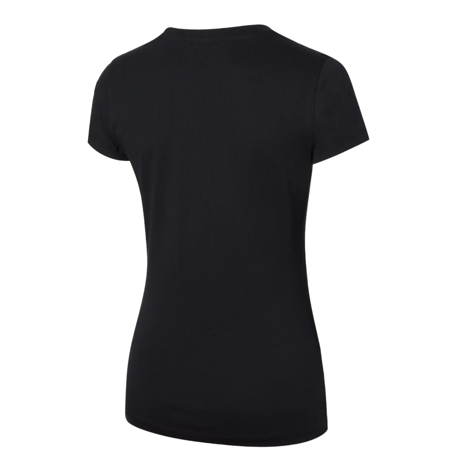 New Balance Womens London Logo Short Sleeve Tee - Black - Image 2