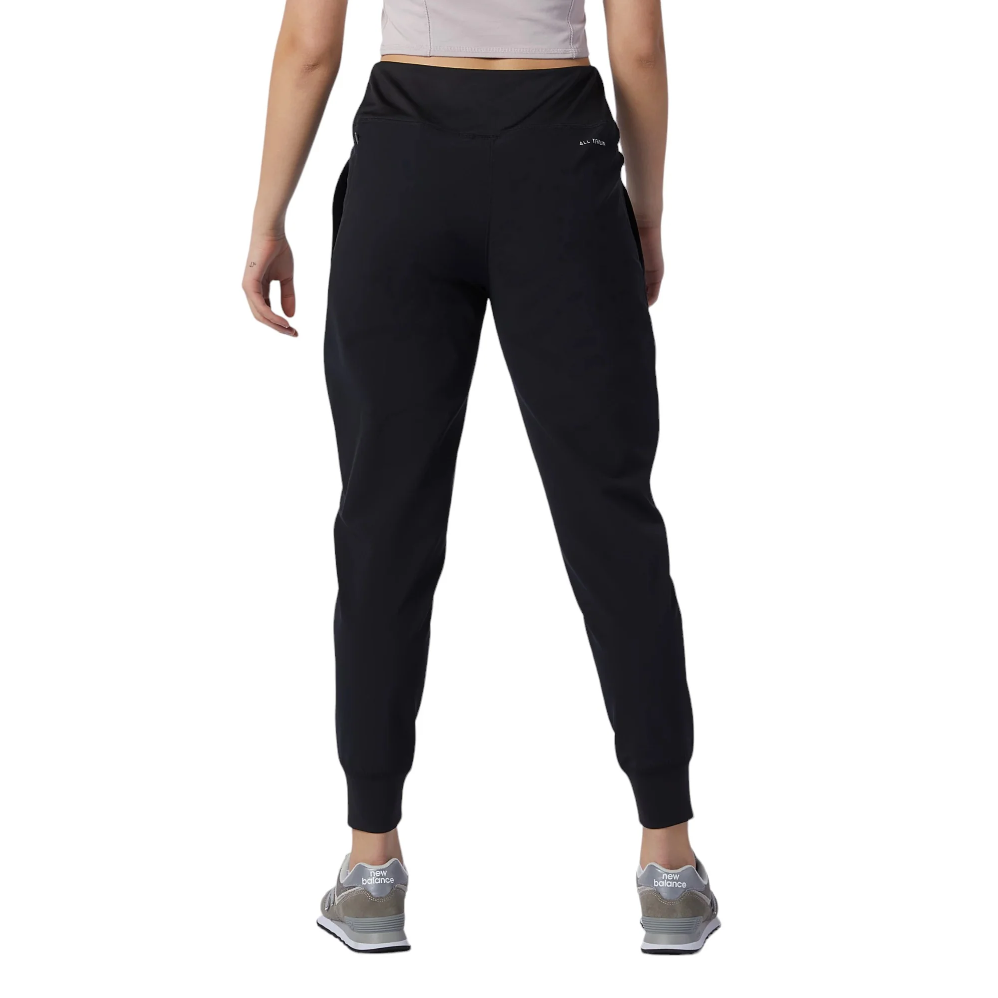 New Balance Womens NB All Terrain Pants - Black - Image 3