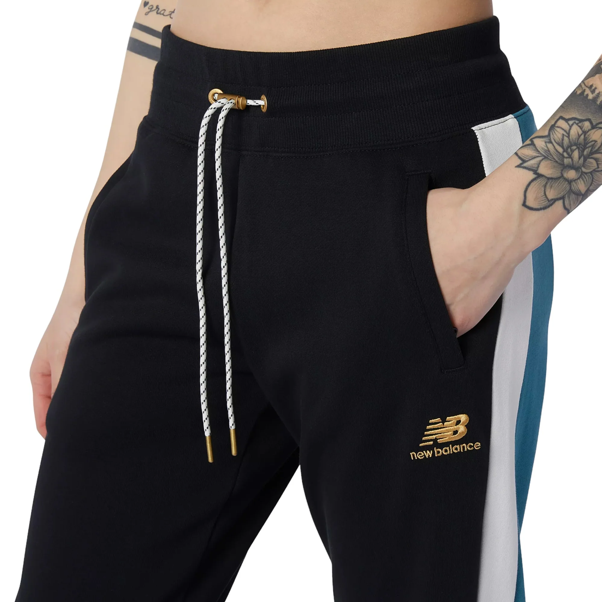 New Balance Womens NB Athletics Higher Learning pants - Black - Image 4