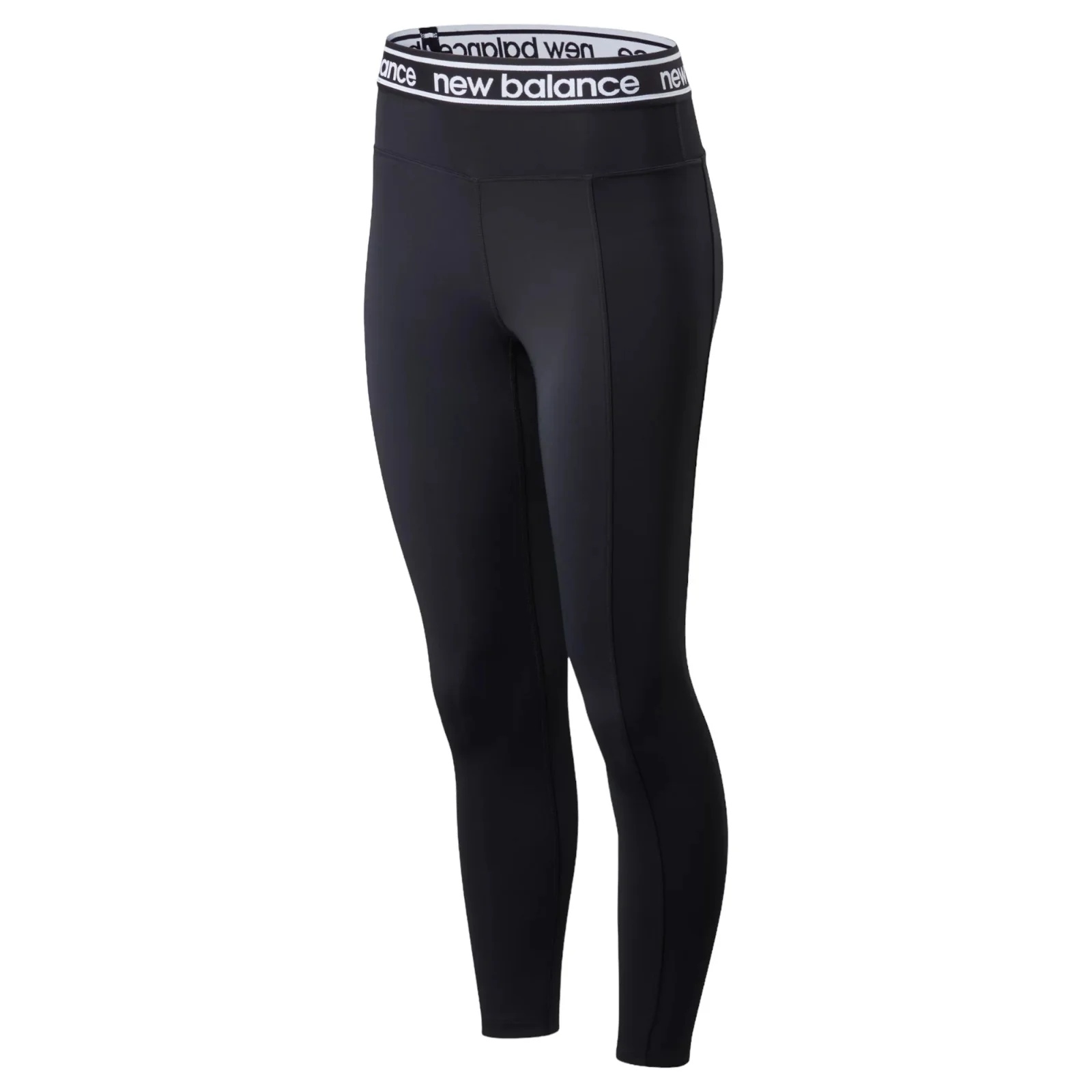 New Balance Womens Relentless High Rise 7/8 Tights - Black - Image 3