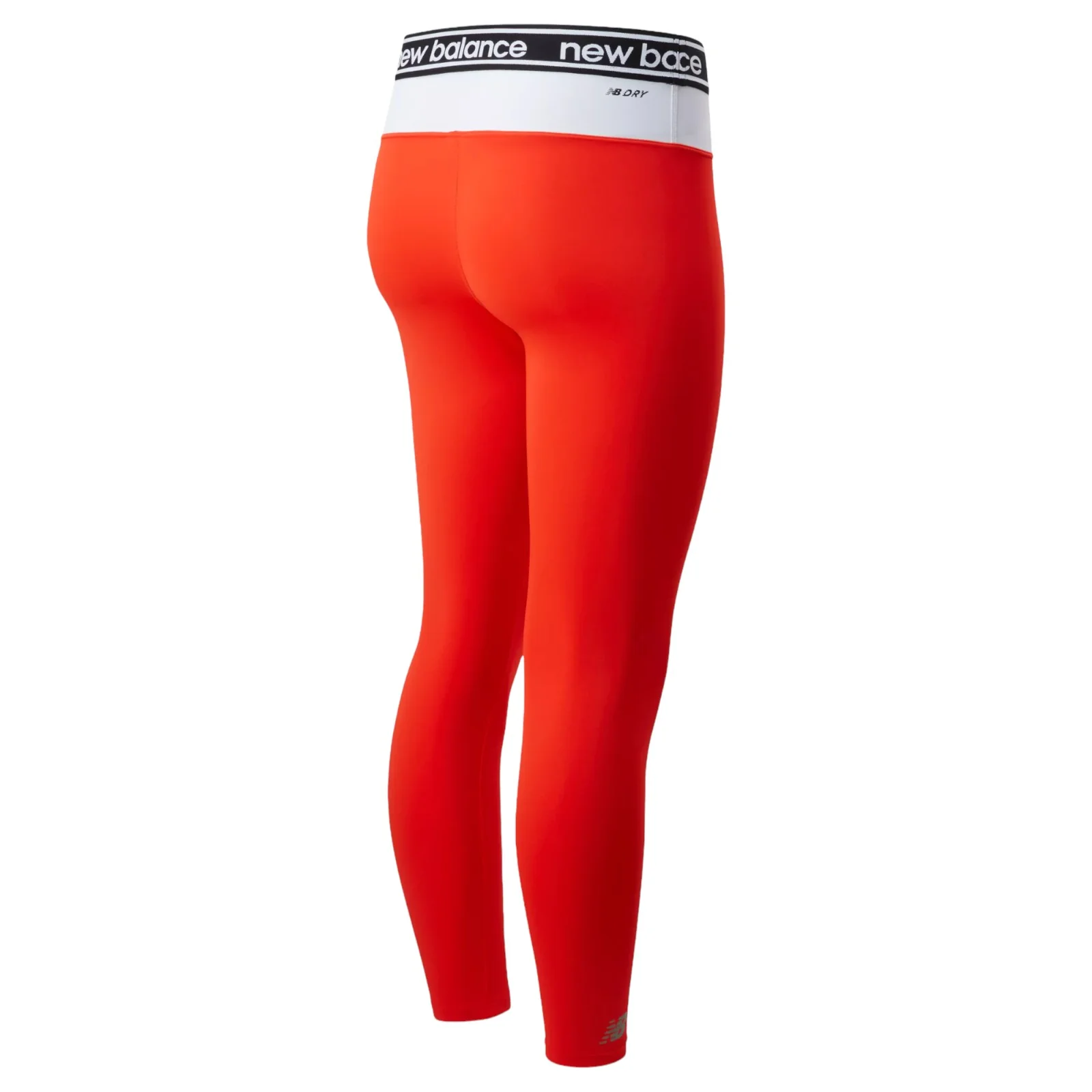 New Balance Womens Relentless High Rise 7/8 Tights - Red - Image 6