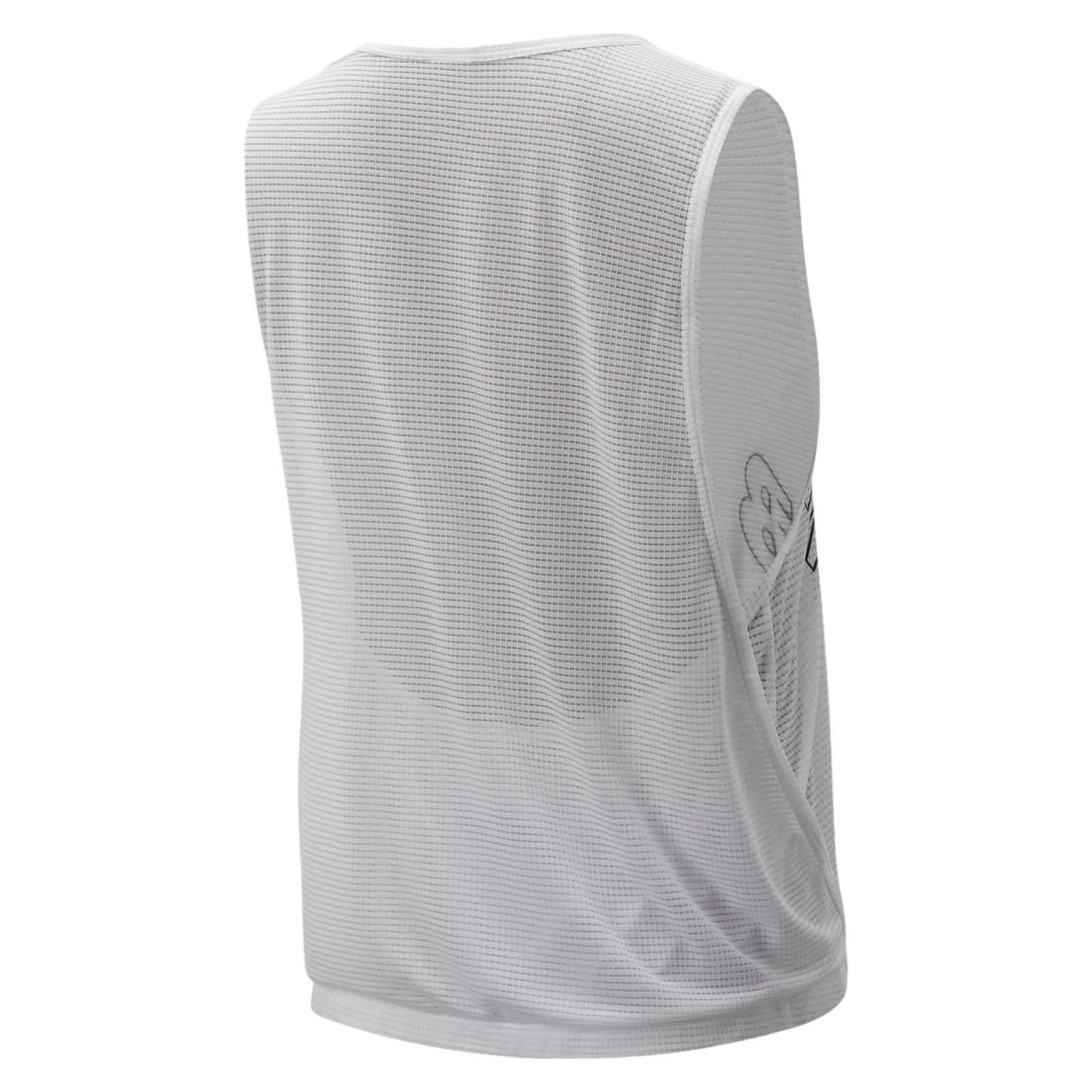 New Balance Womens Relentless Tank Top - White - Image 2