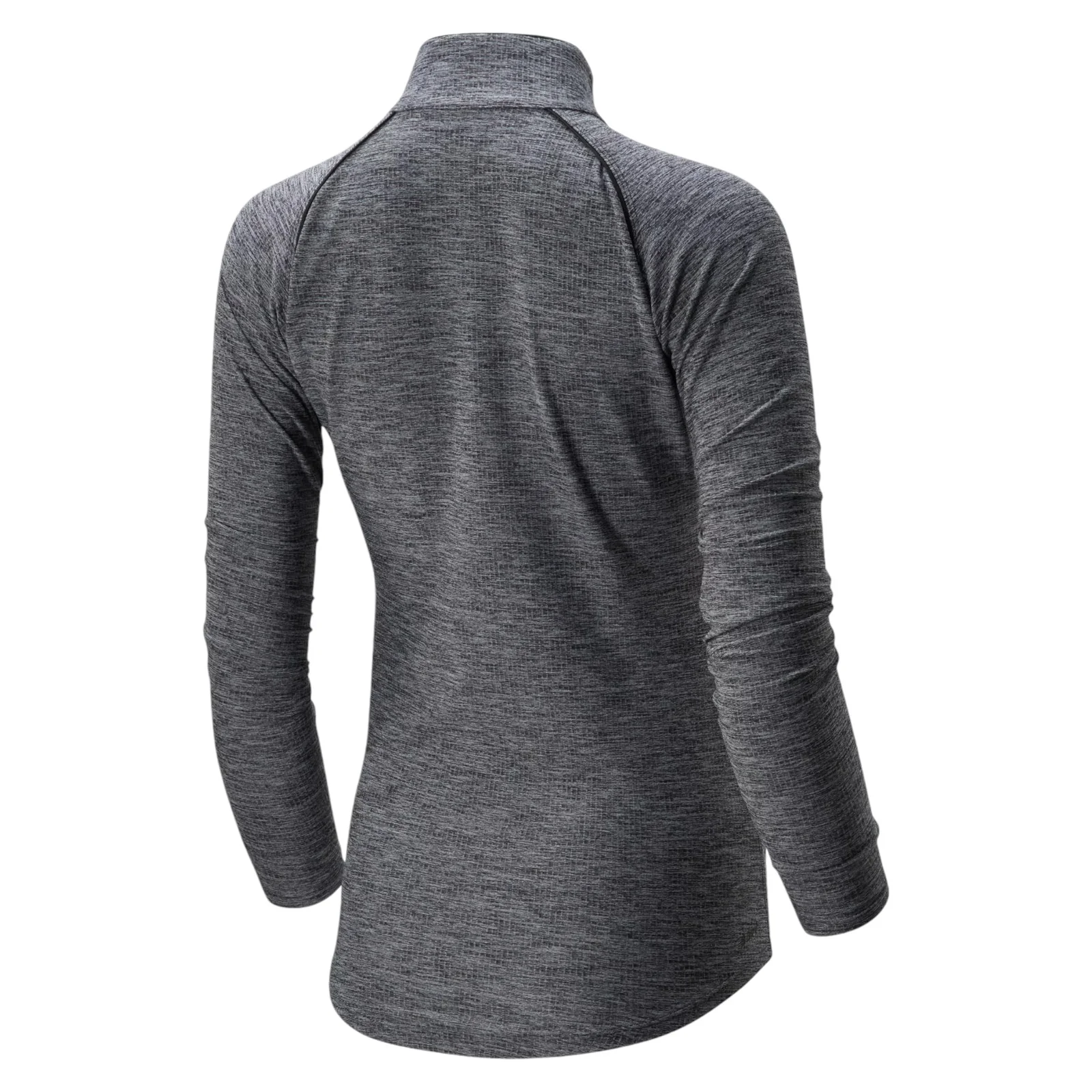 New Balance Womens Transform Half Zip Sweat Top - Grey - Image 6