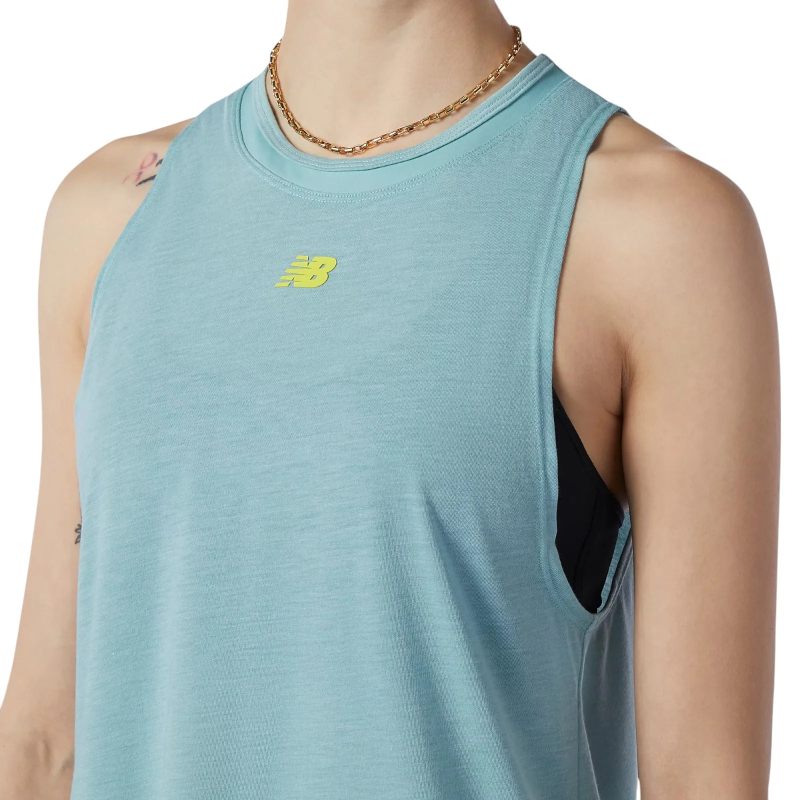 New Balance Womens Transform Tank Top - Blue - Image 2