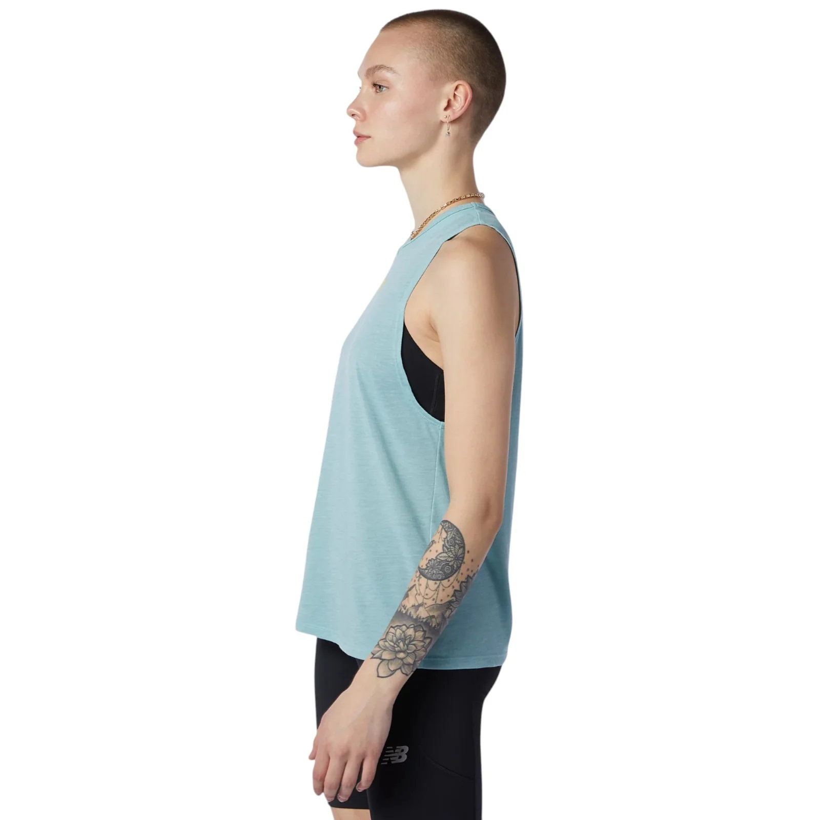 New Balance Womens Transform Tank Top - Blue - Image 3