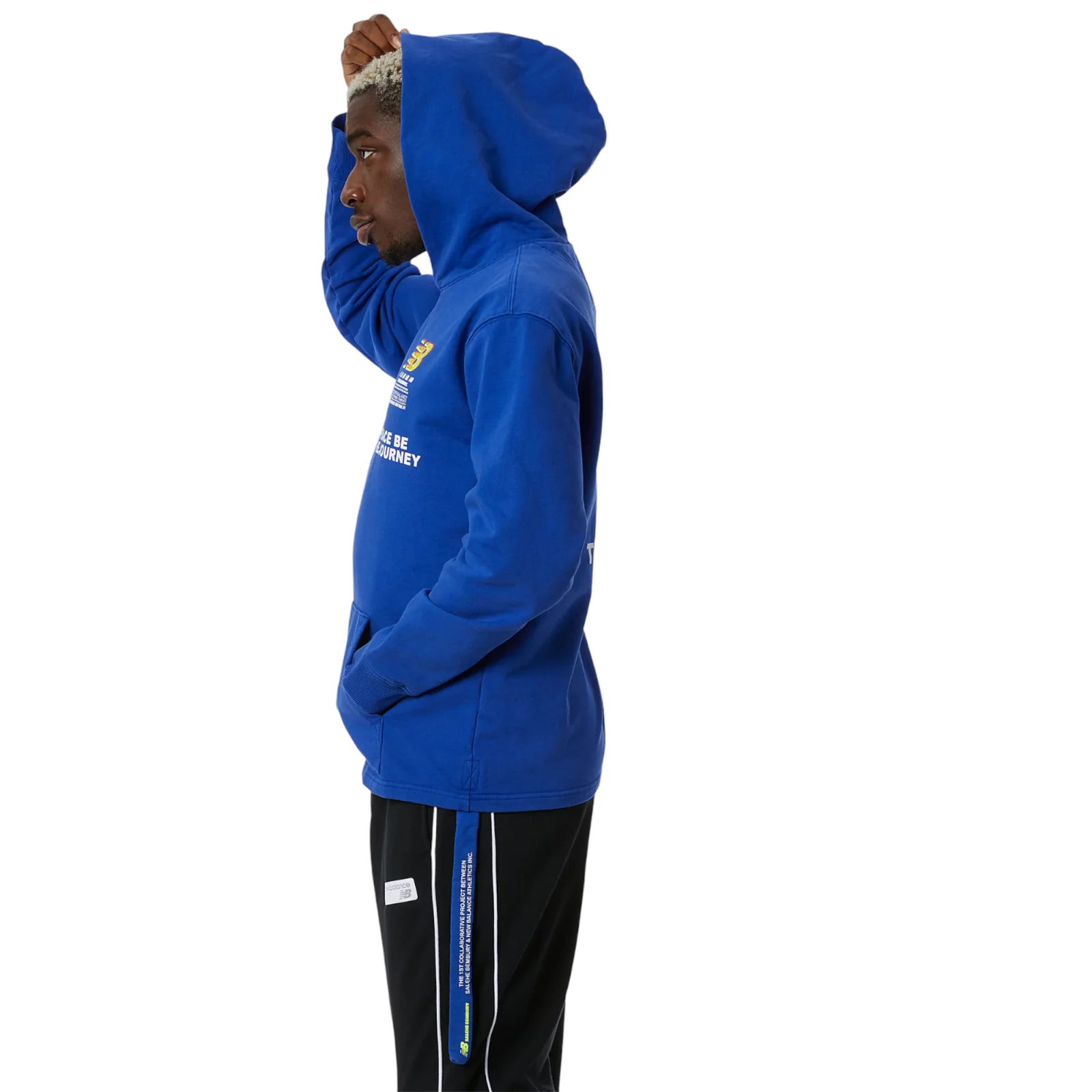 New Balance x Salehe Bembury PBJ Bembury Hoodie - Blue - Image 4