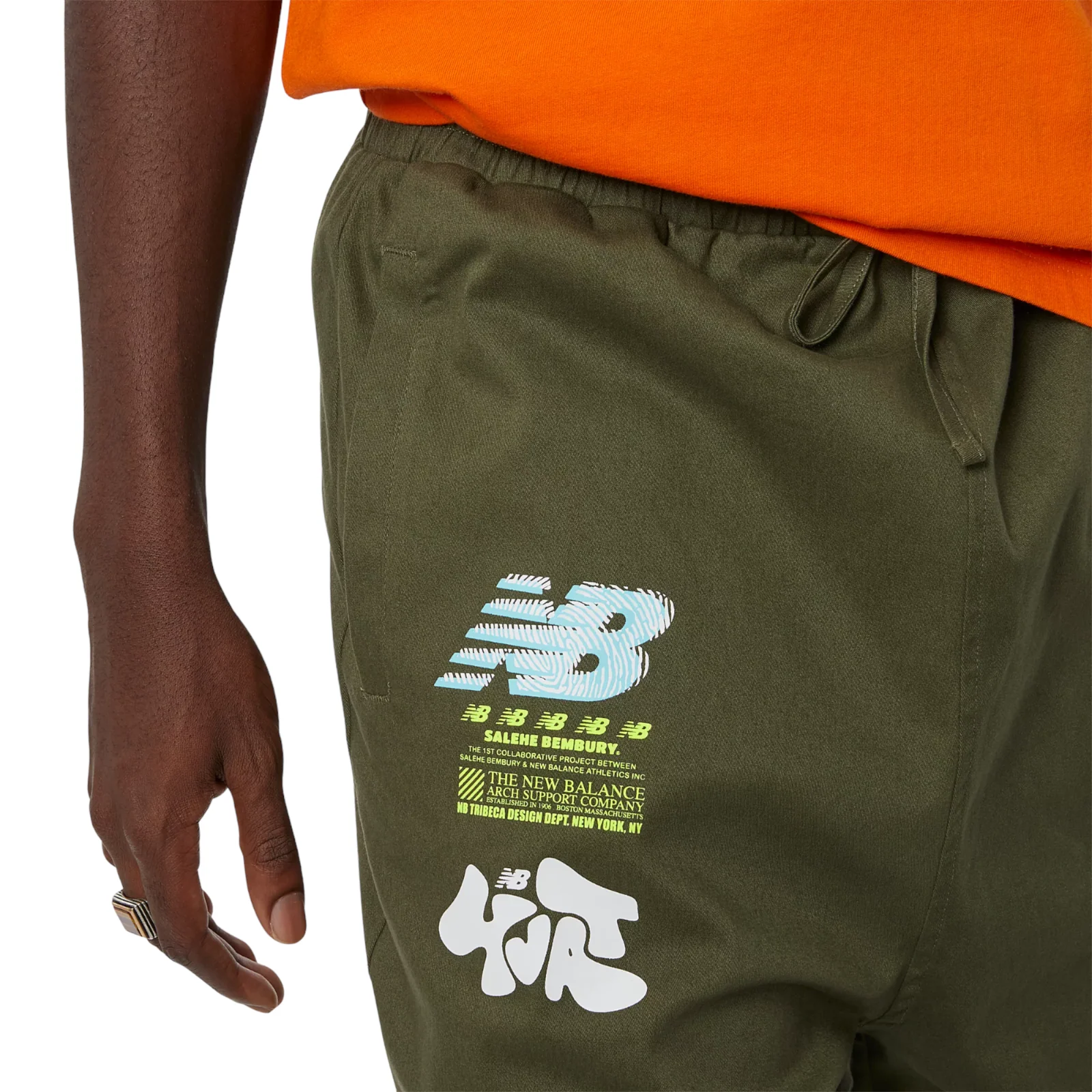New Balance X Salehe Bembury Pbj Bembury Pants - Green - Image 4